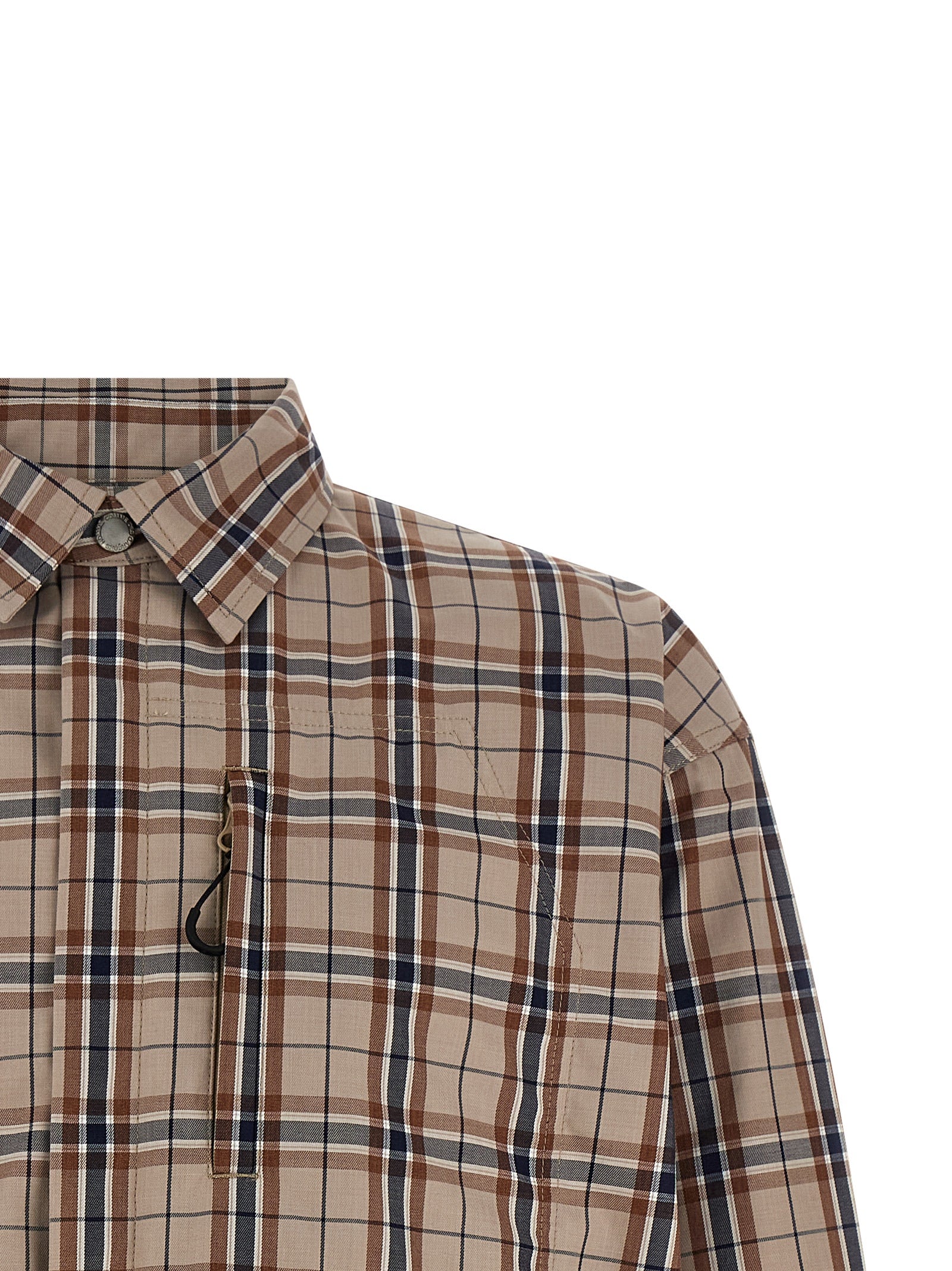 Comme Des Garçons Beige Cotton Full-Length Jacket