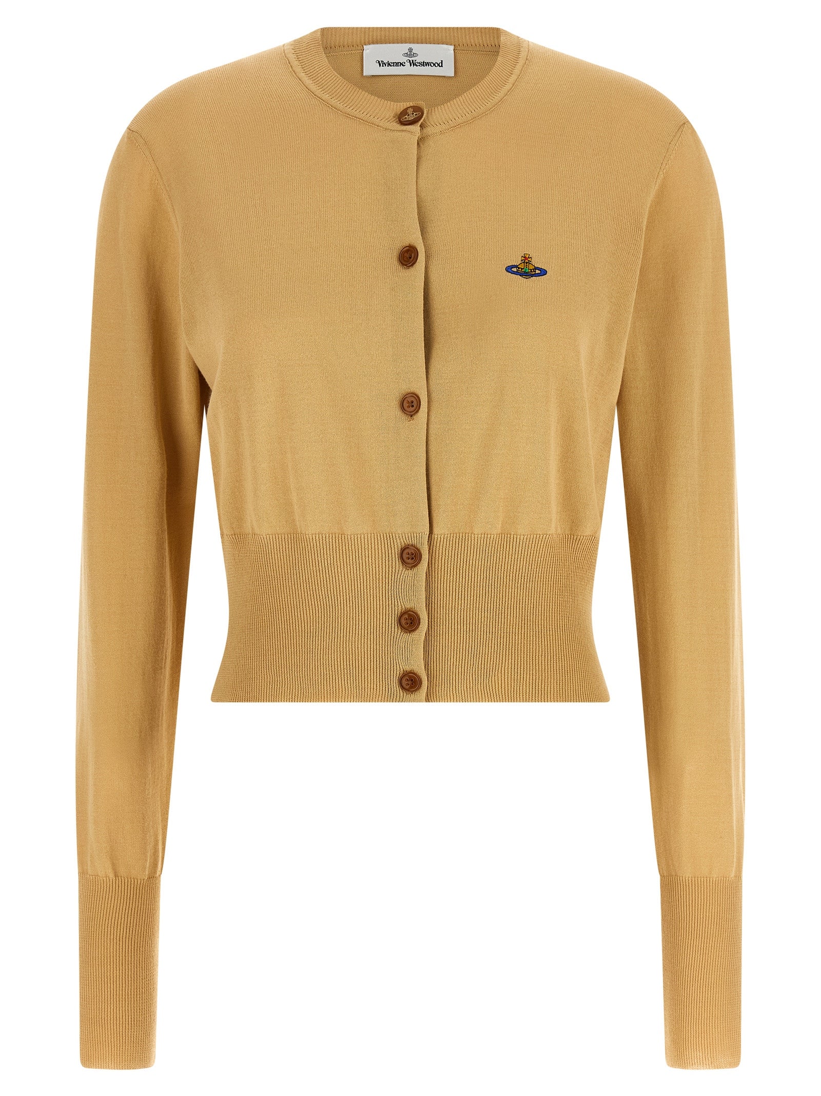 Vivienne Westwood Beige Cotton Cardigan