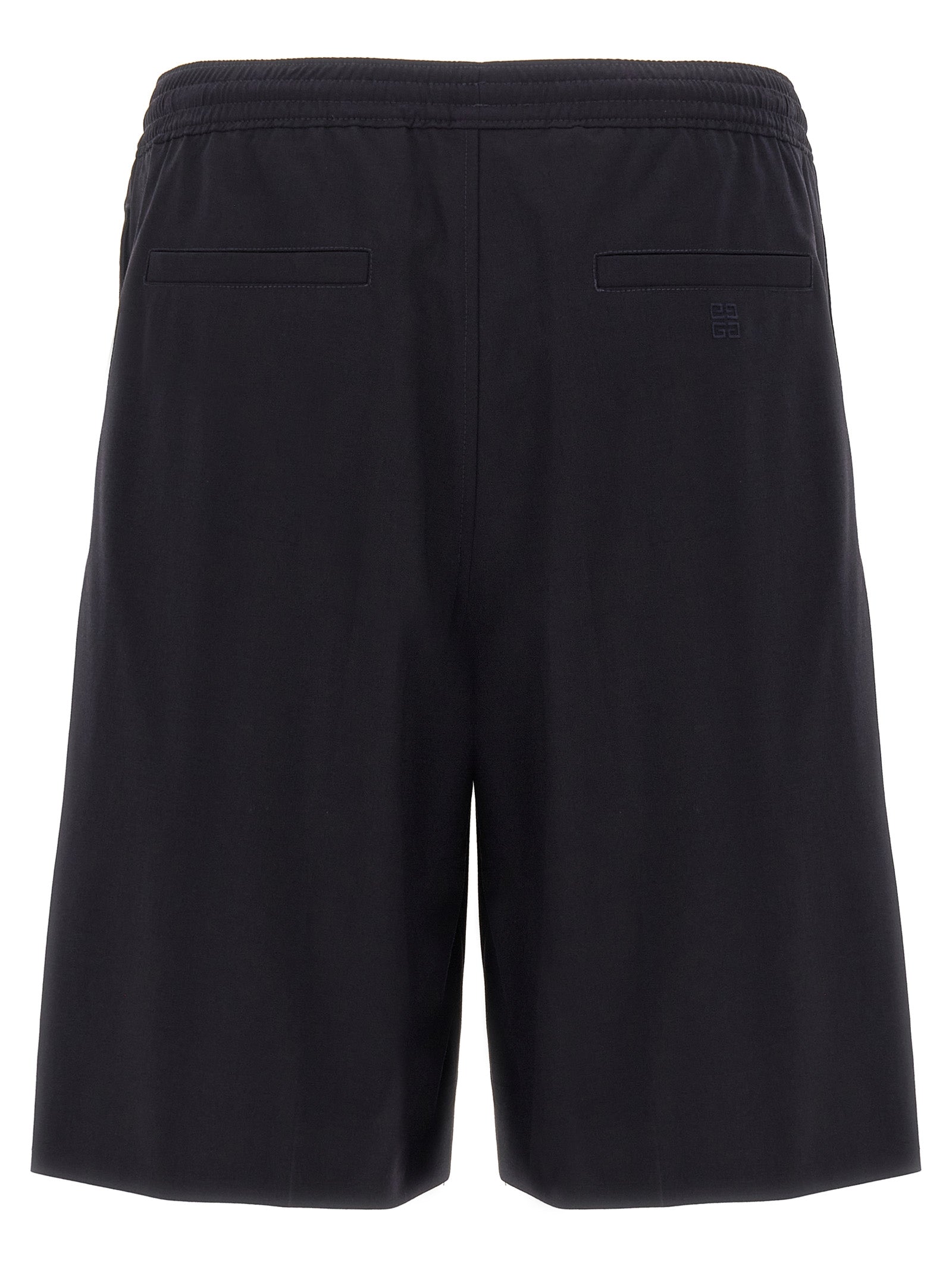 Givenchy Blue Elastane Bermuda Shorts