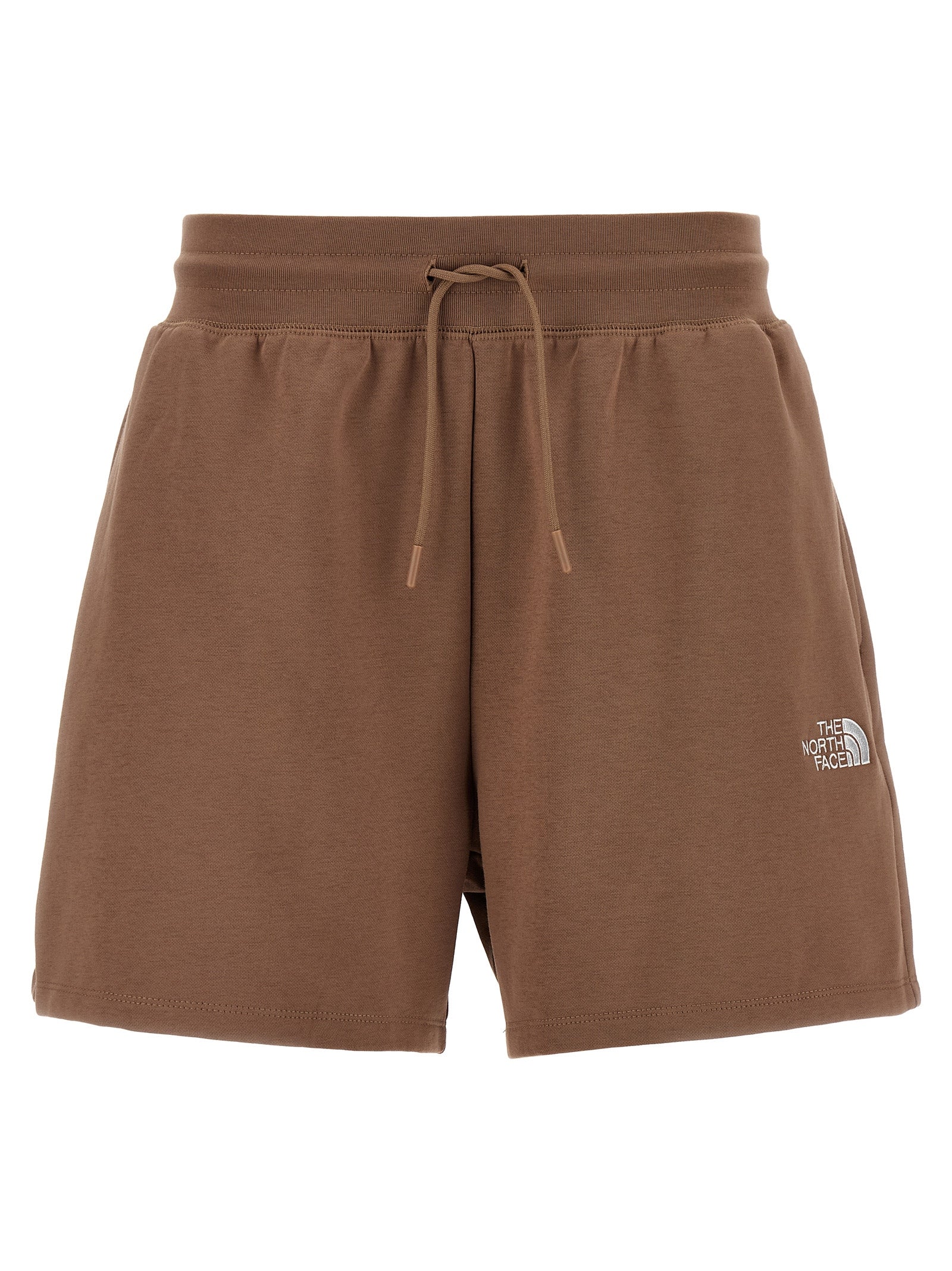 The North Face Brown Cotton Bermuda Shorts