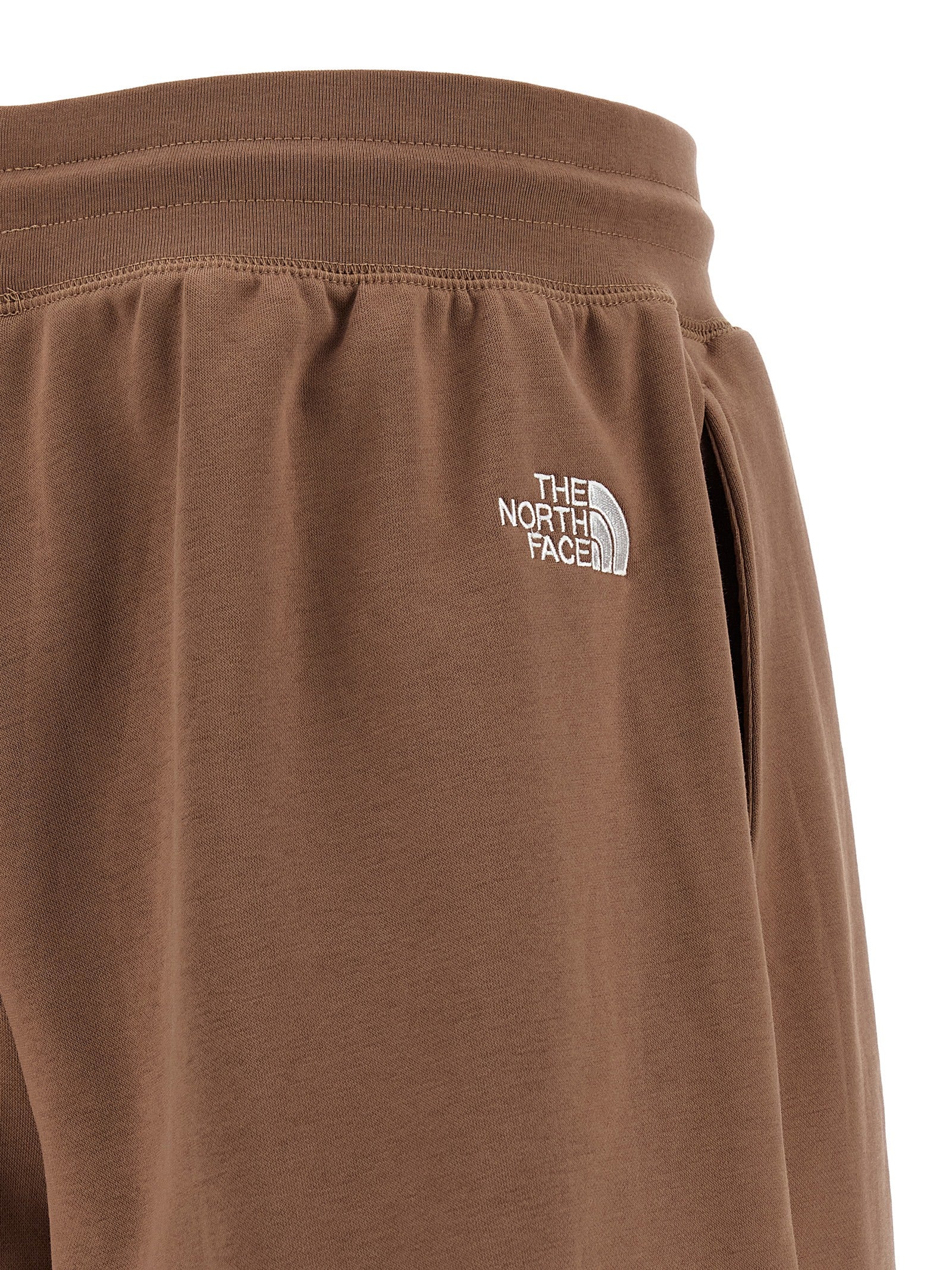 The North Face Brown Cotton Bermuda Shorts