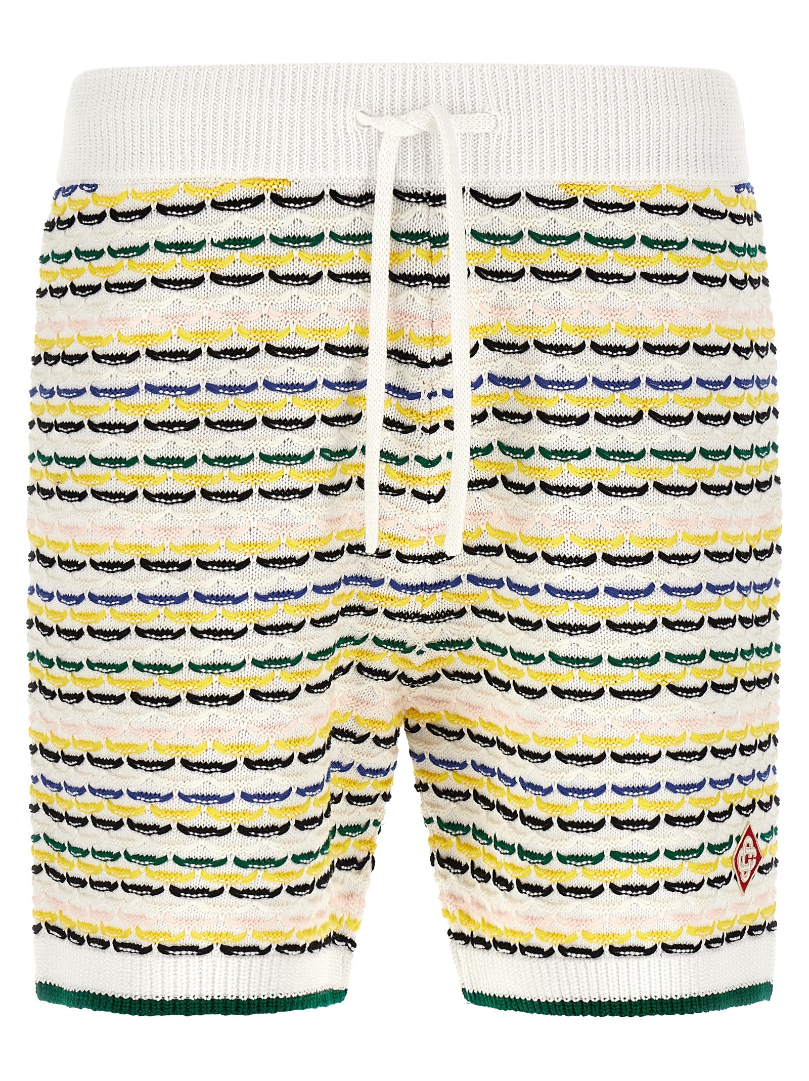 Casablanca Multicolor Cotton Bermuda Shorts