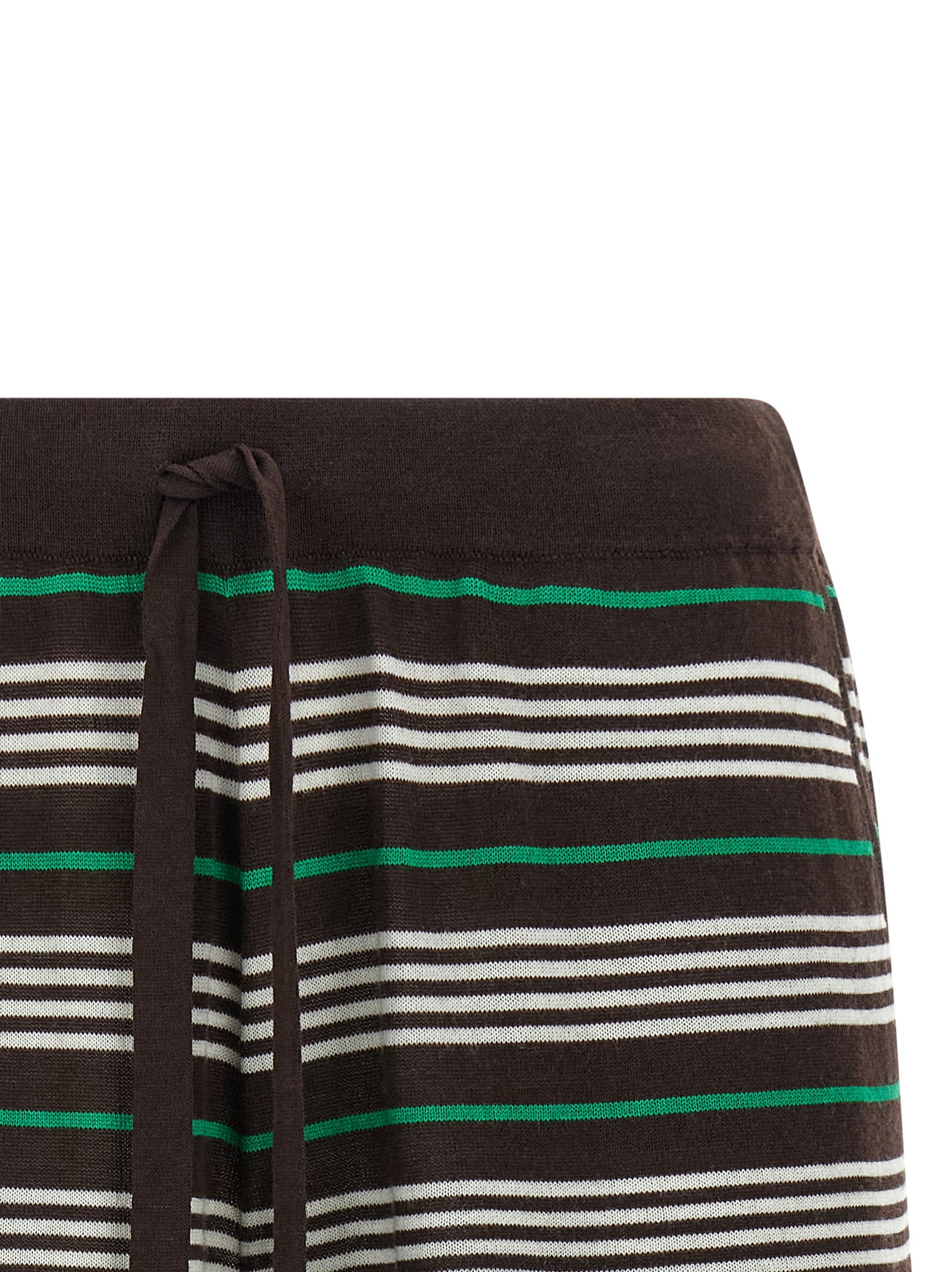 P.A.R.O.S.H. Brown Wool Bermuda Shorts