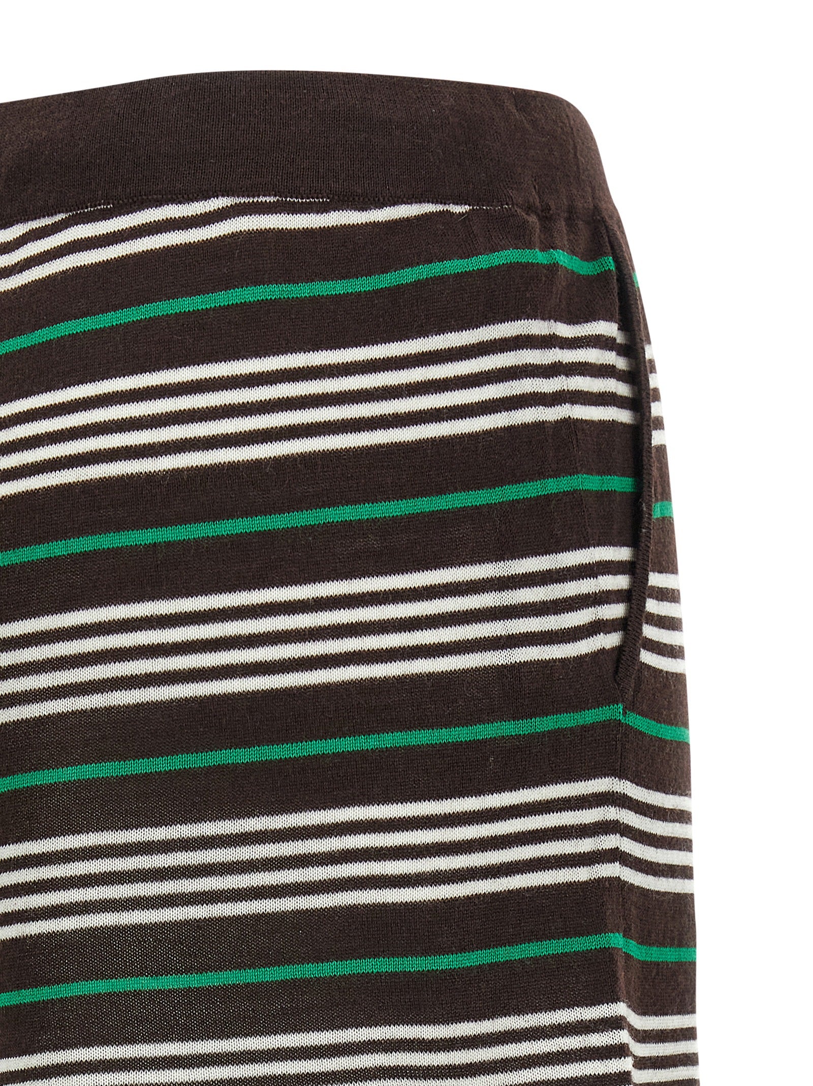 P.A.R.O.S.H. Brown Wool Bermuda Shorts