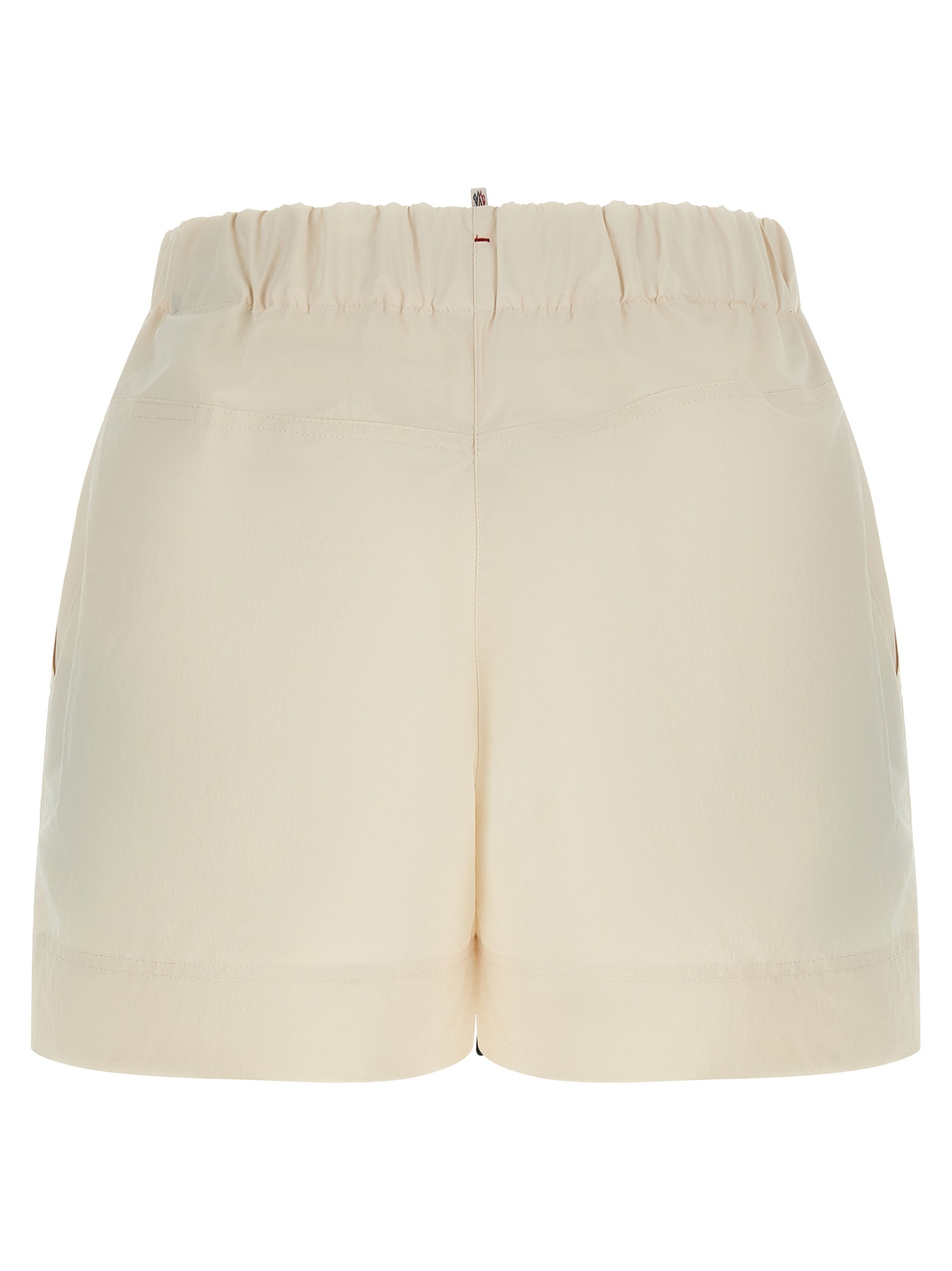 Moncler Grenoble White Polyester Bermuda Shorts