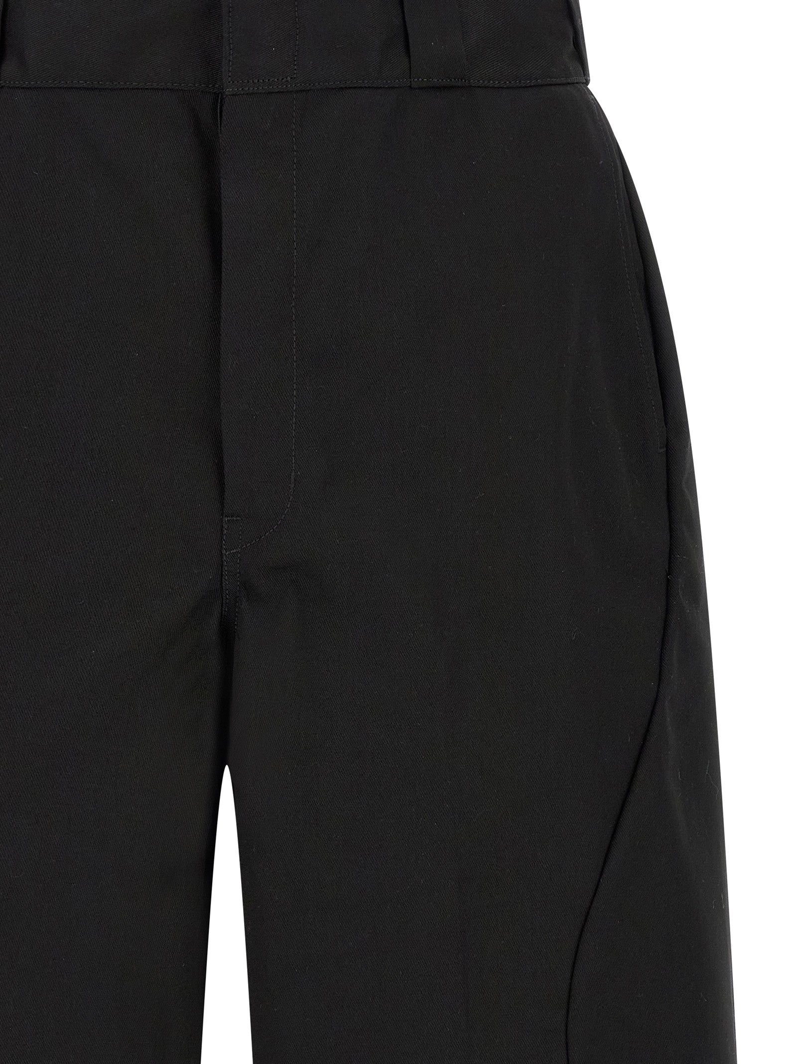 Undercover Black Polyester Bermuda Shorts