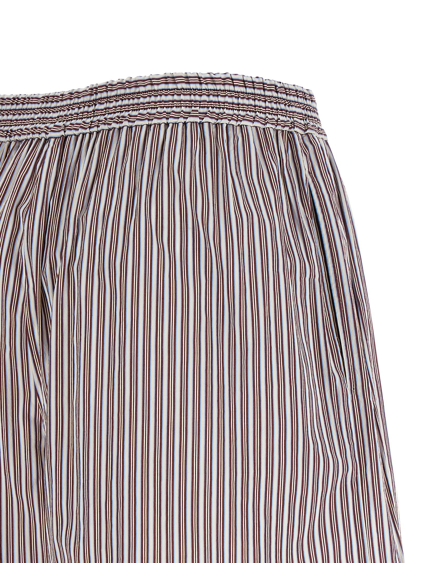 Brunello Cucinelli Bordeaux Cotton Bermuda Shorts