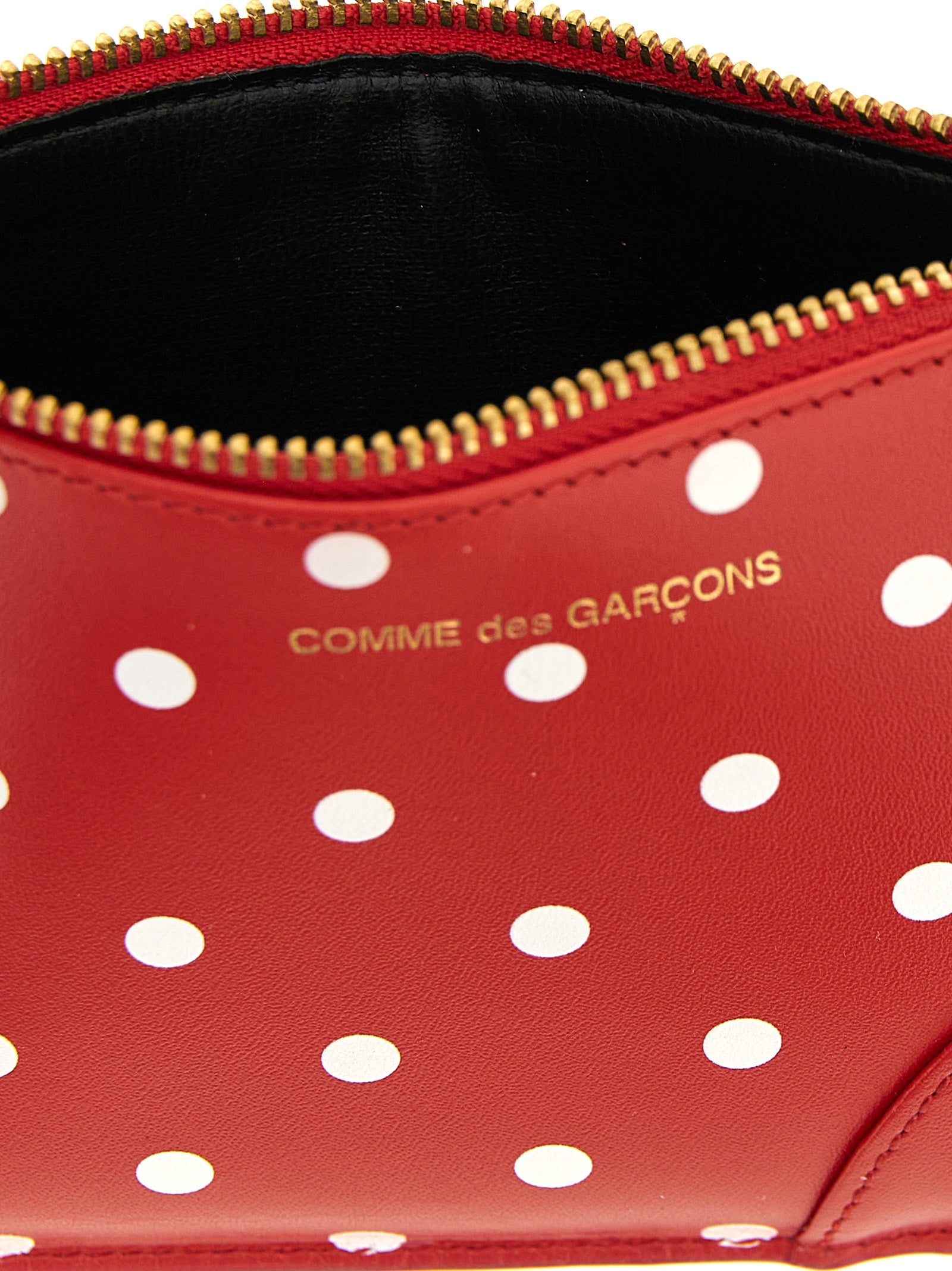 Comme Des Garçons Multicolor Calfskin Cardholder