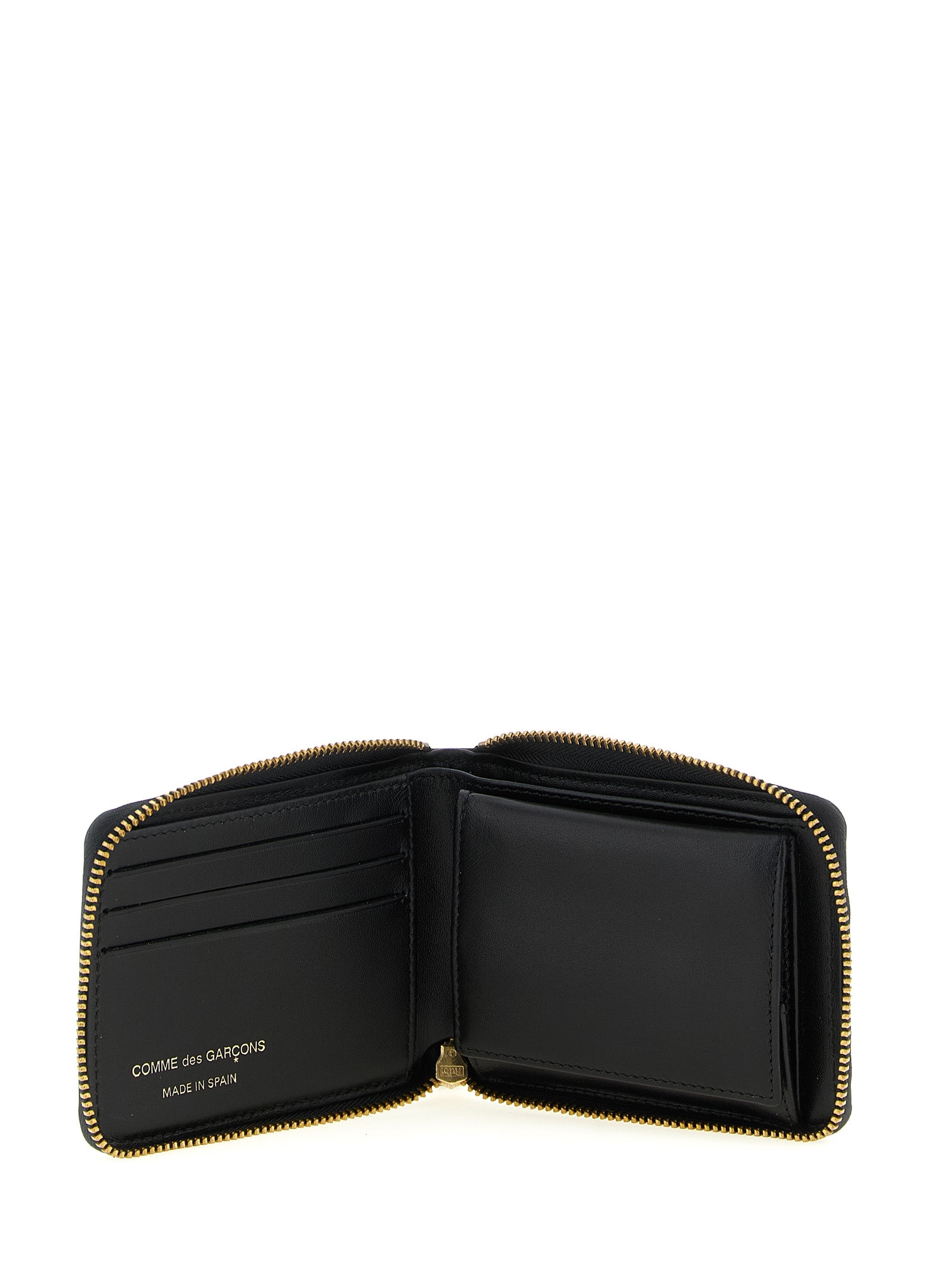 Comme Des Garçons Bicolor Leather Cardholder
