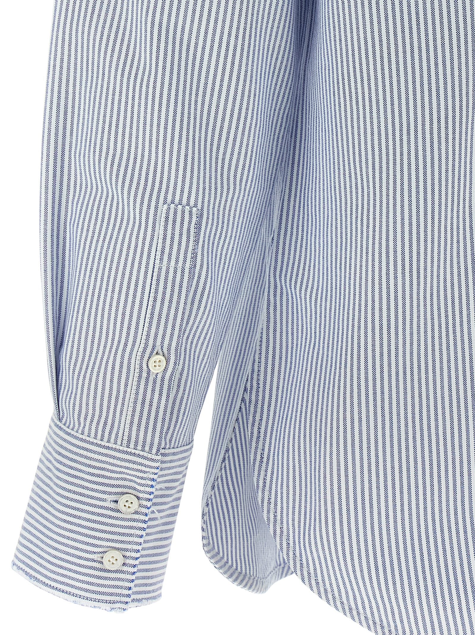 Golden Goose Blue Cotton Blouse