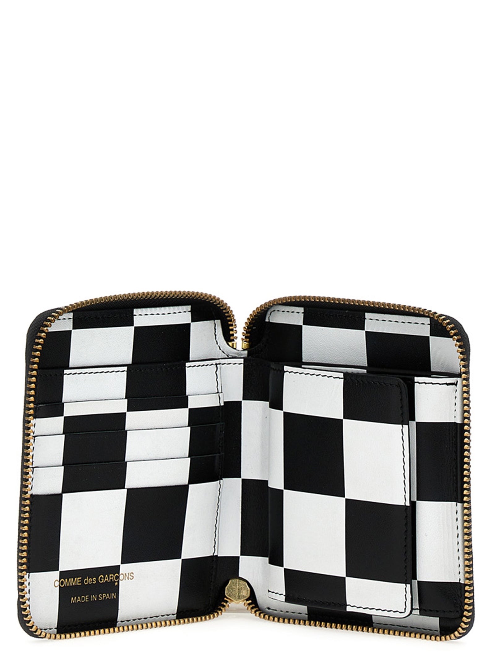 Comme Des Garçons Black Calfskin Cardholder