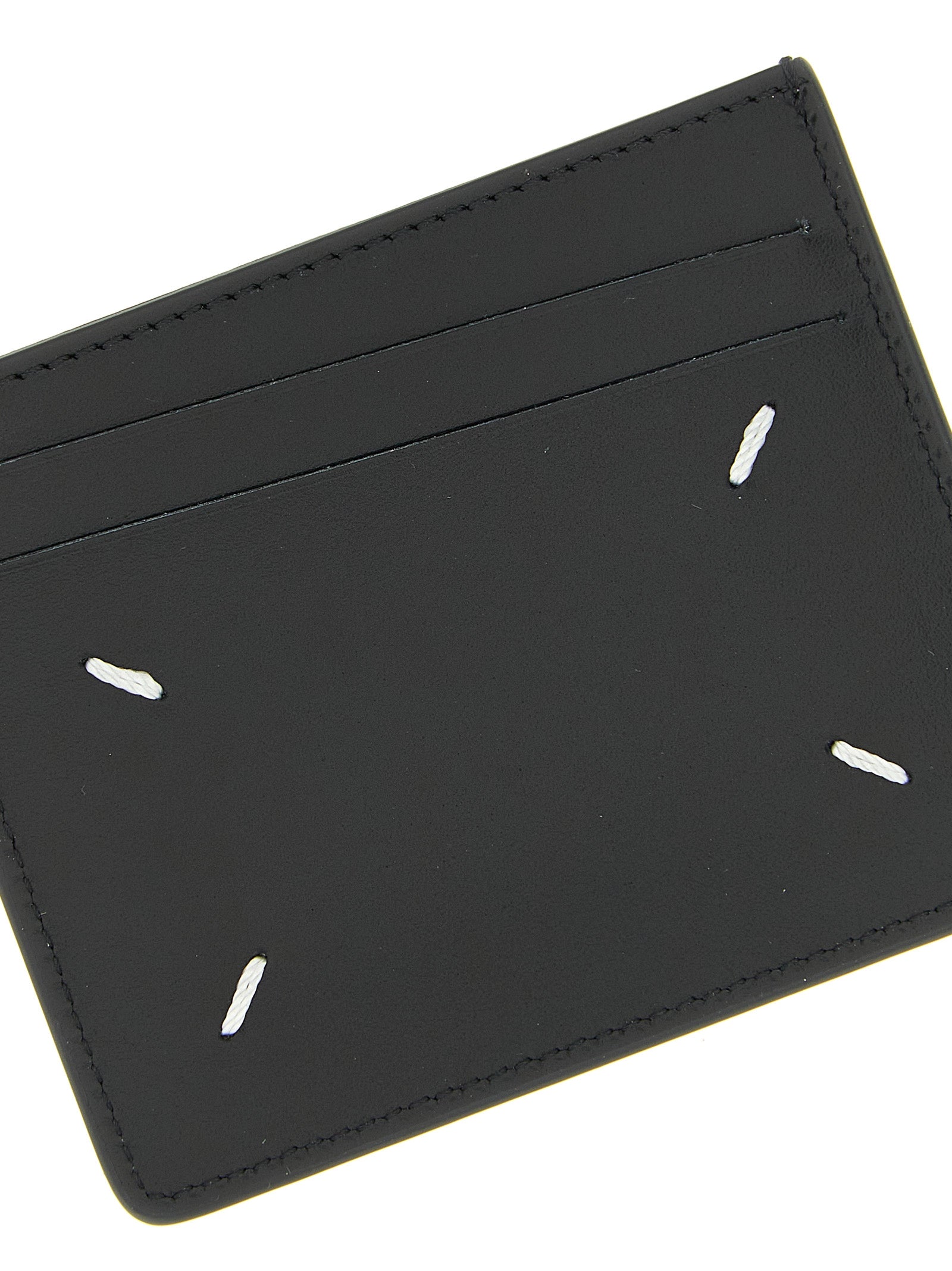 Maison Margiela Black Calfskin Cardholder