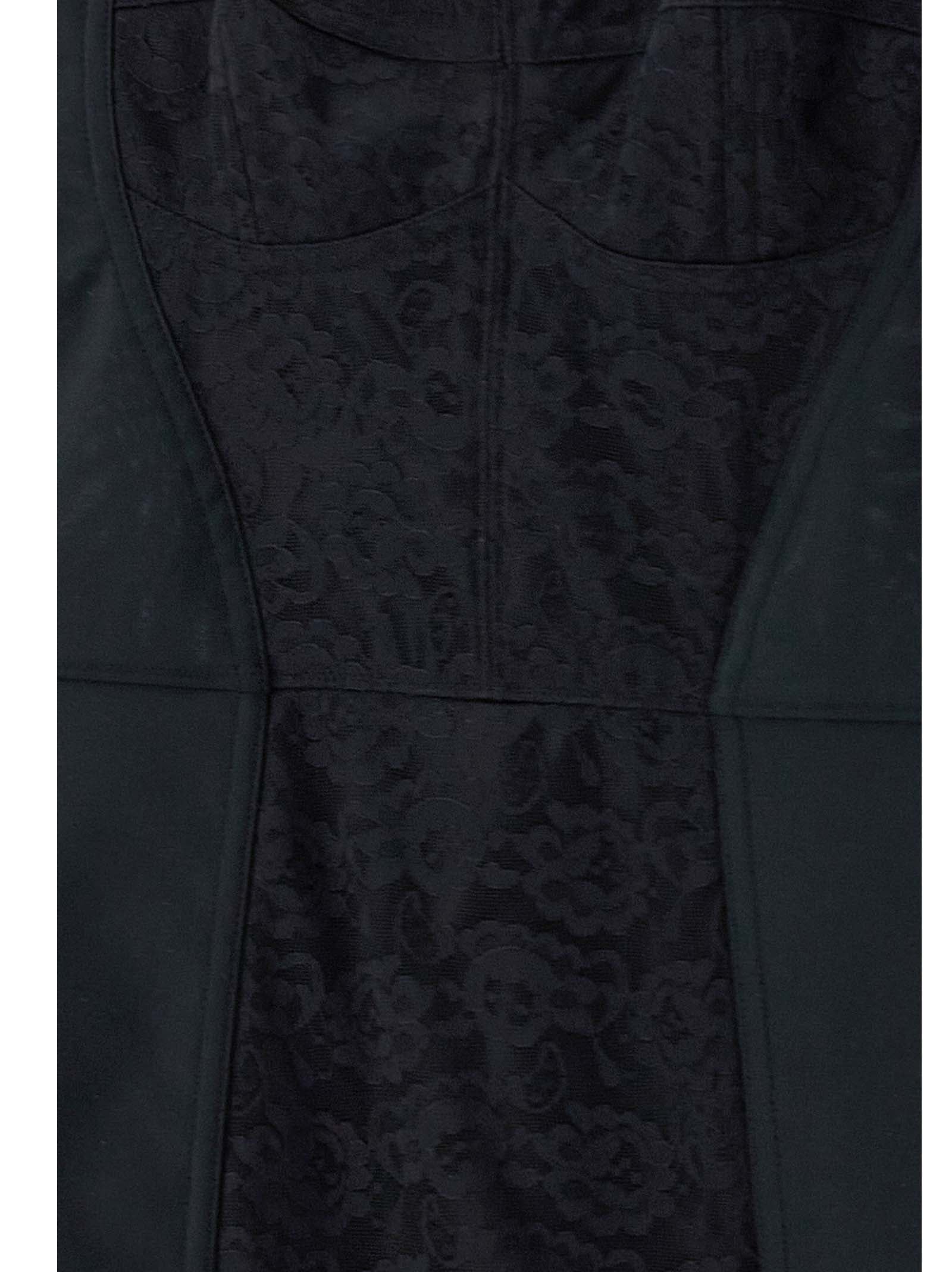 Dolce & Gabbana Black Polyester Short Dress