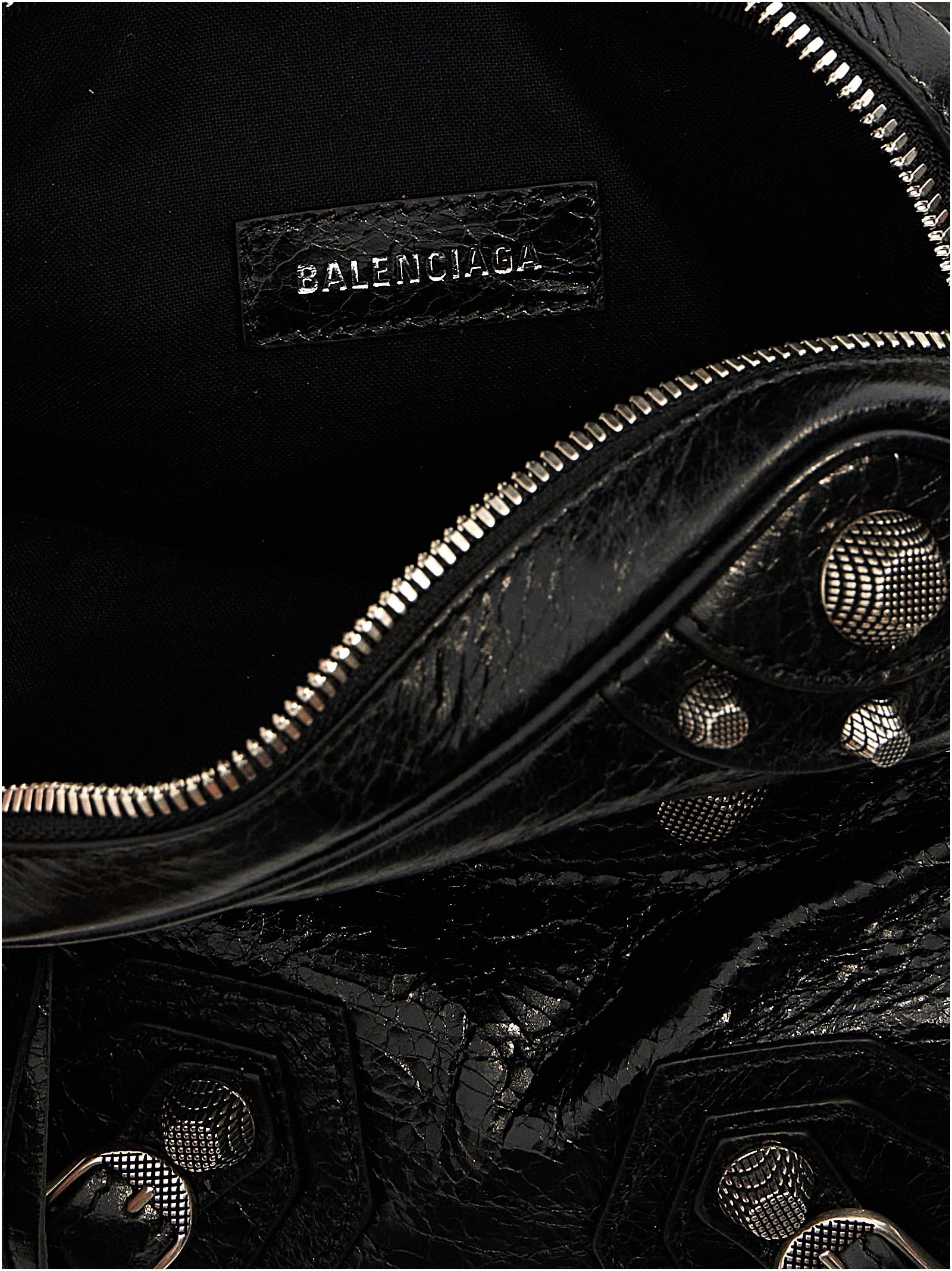 Balenciaga Black Lamb Leather Crossbody Bag