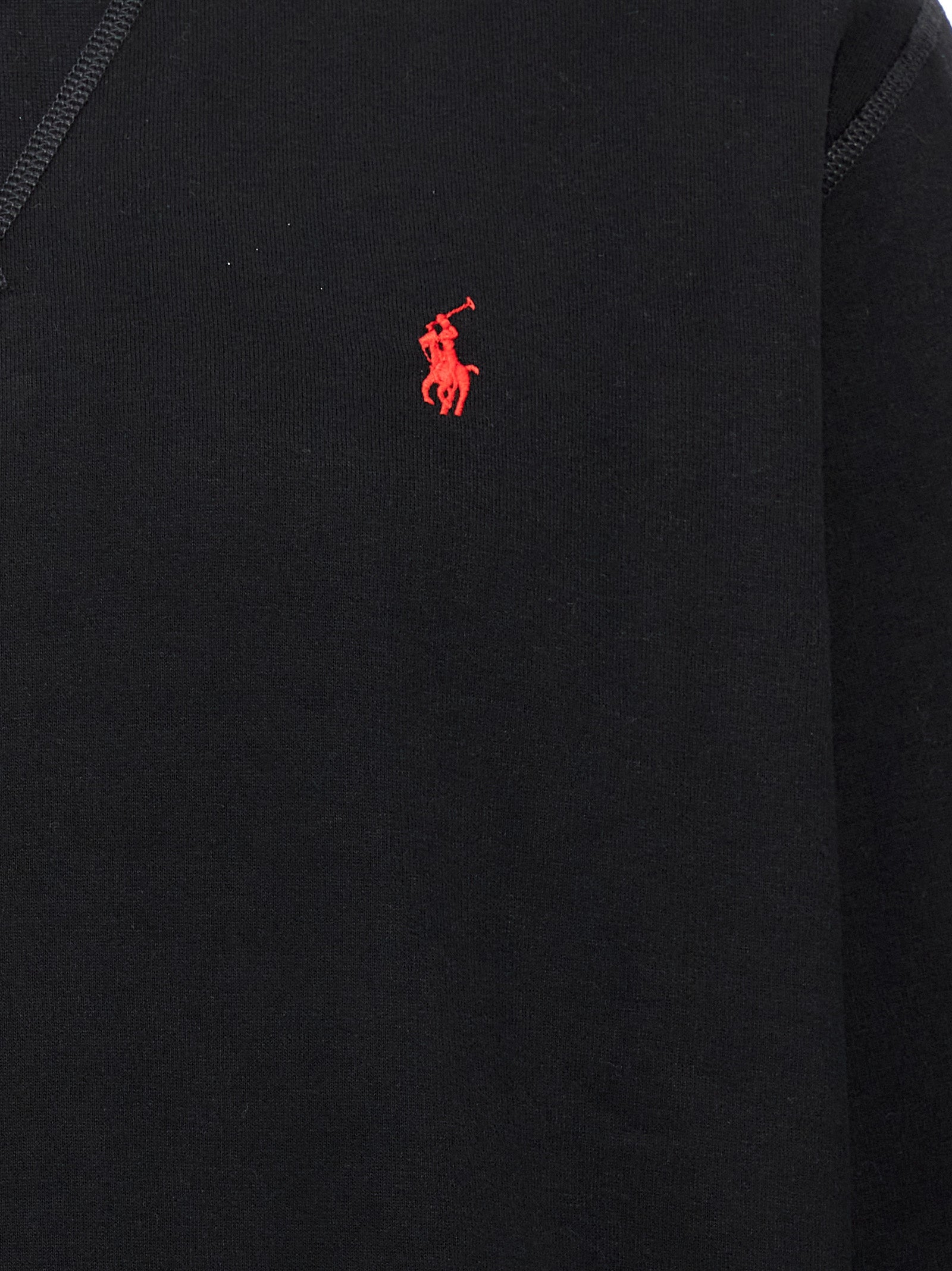 Polo Ralph Lauren Black Cotton Sweatshirt