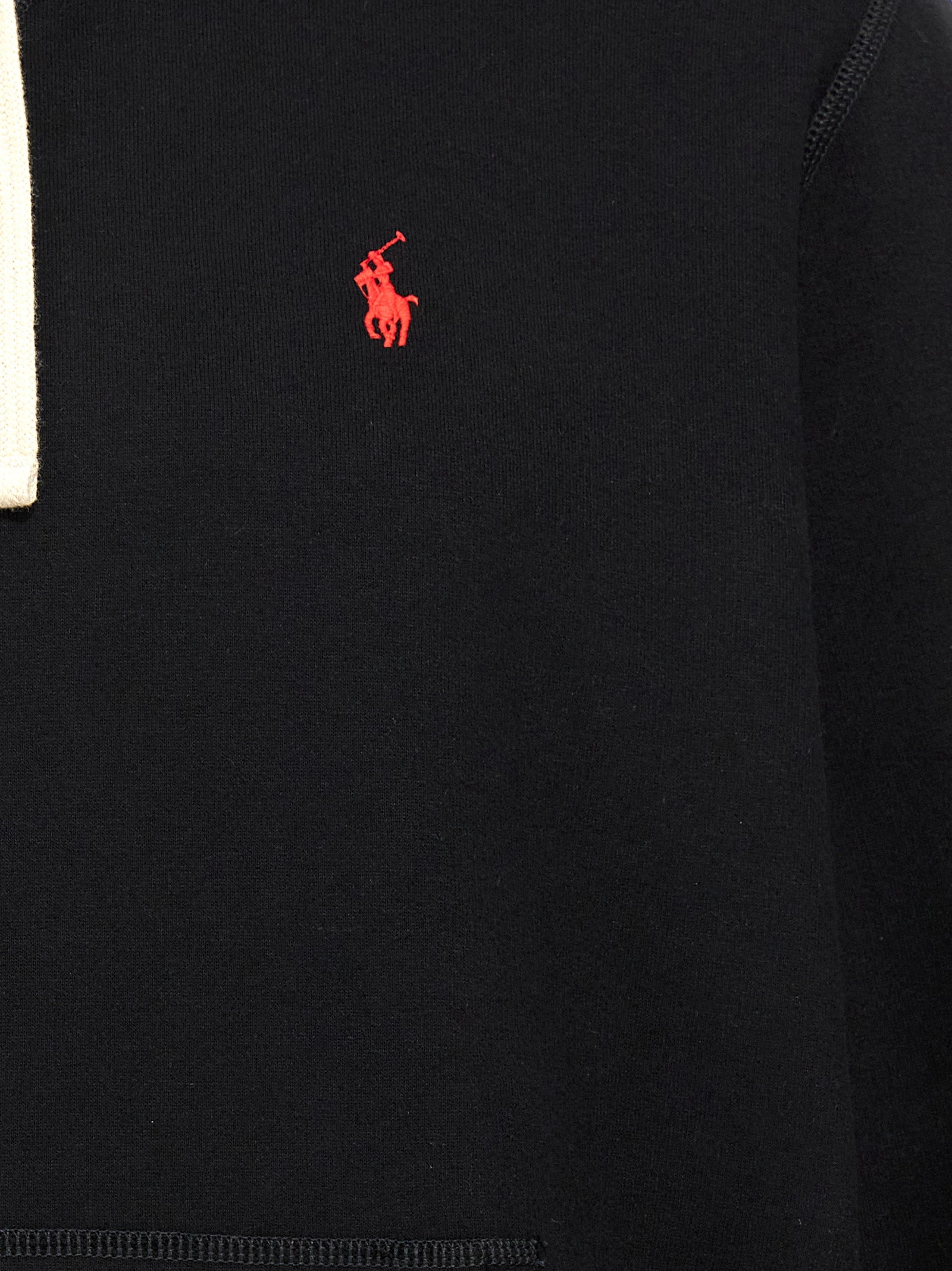 Polo Ralph Lauren Black Cotton Sweatshirt