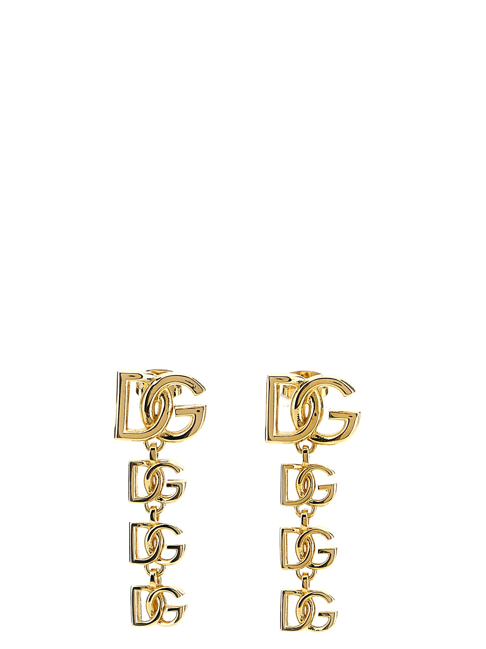 Dolce & Gabbana Gold Brass Earrings