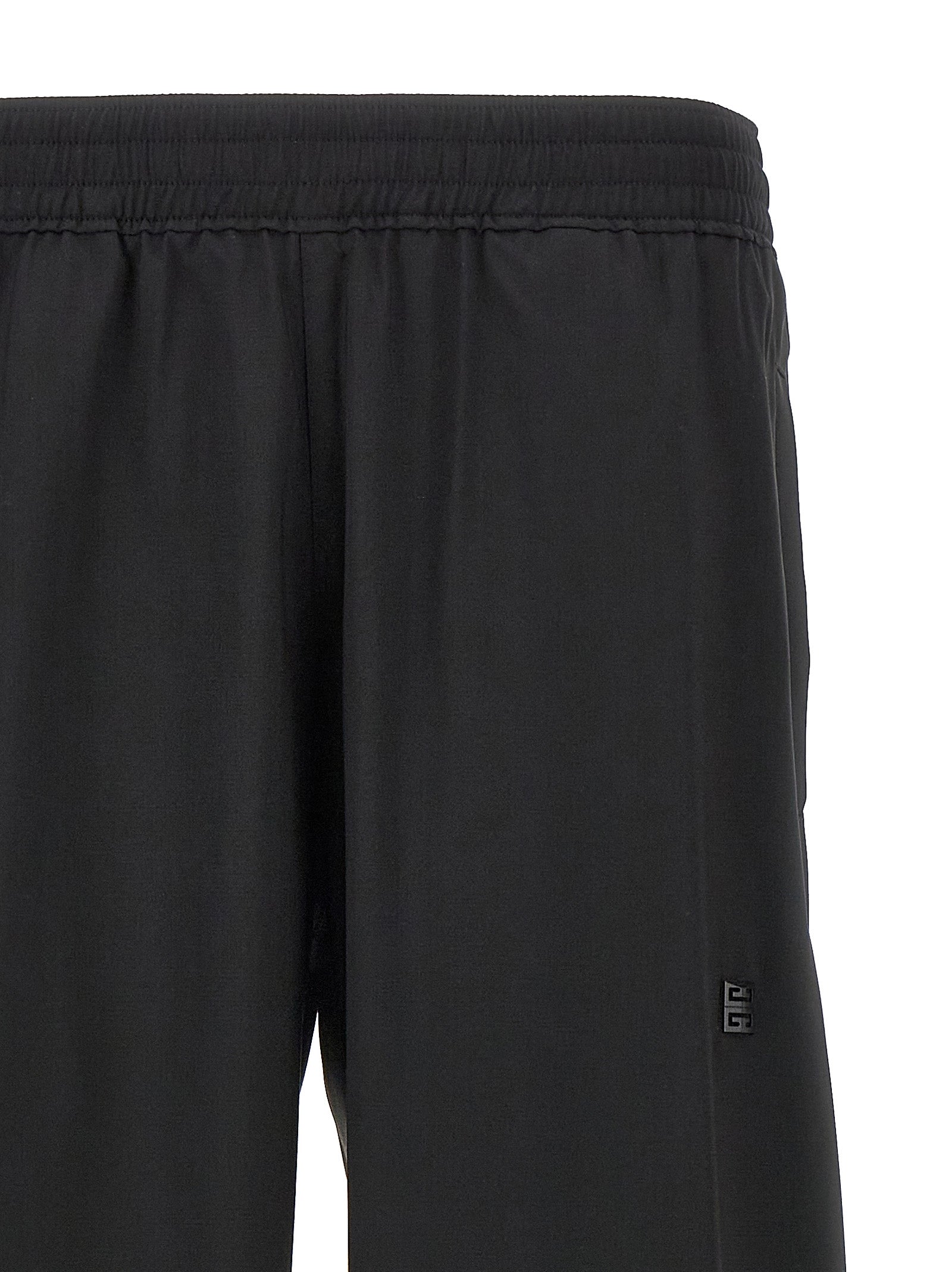 Givenchy Black Virgin Wool Casual Pants