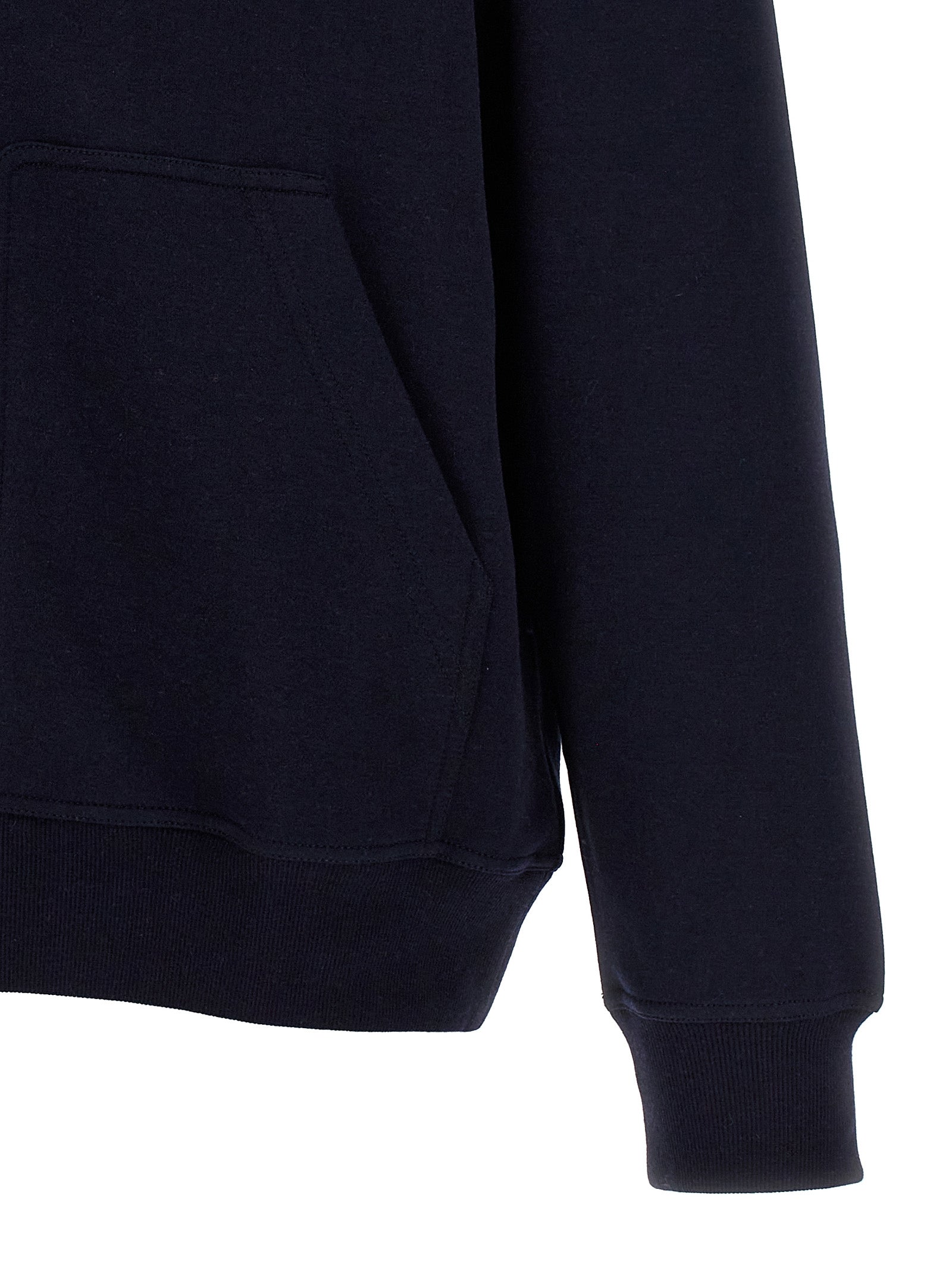 Brunello Cucinelli Blue Cotton Sweatshirt