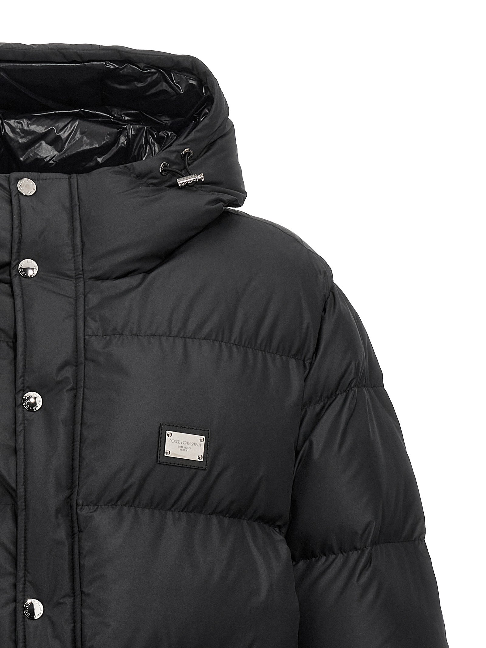 Dolce & Gabbana Black Polyester Jacket