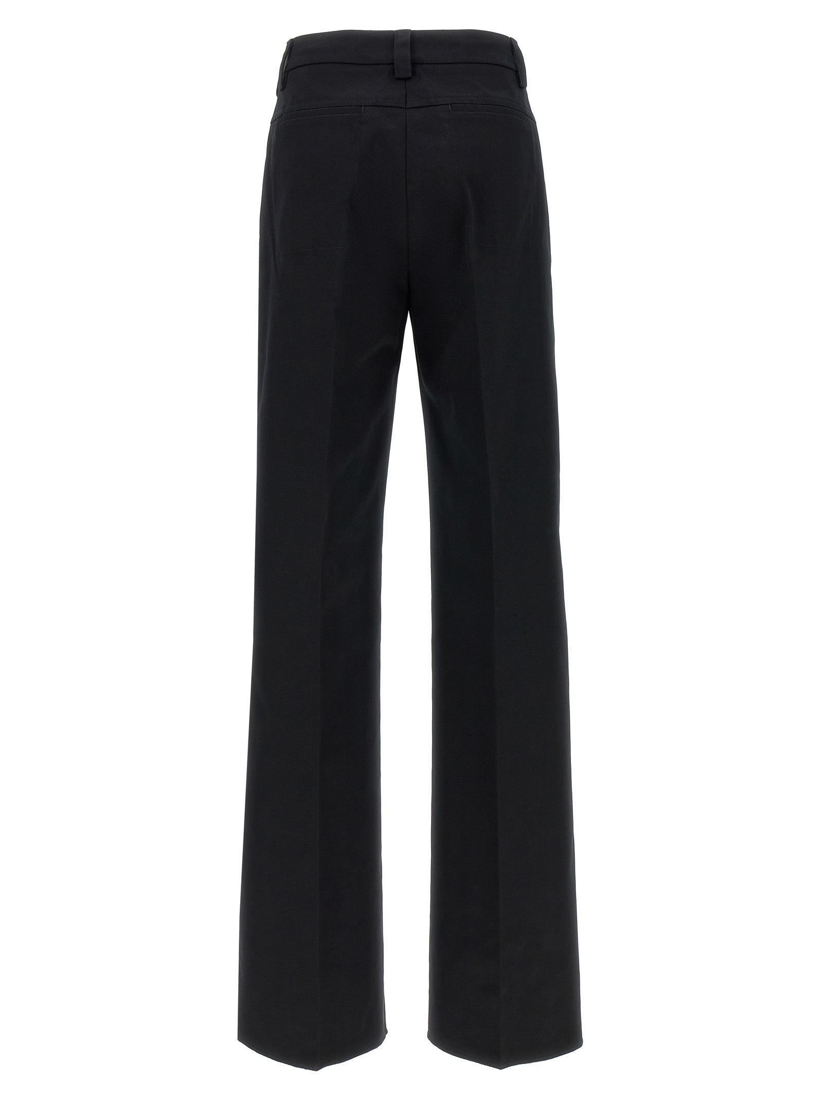 THELATEST Black Cotton Casual Pants