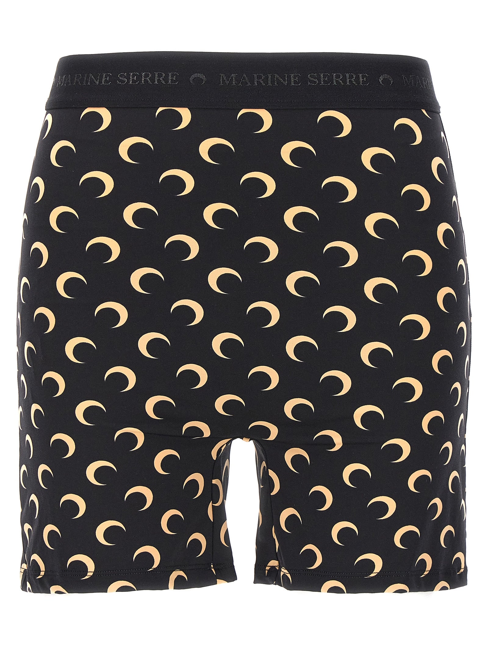Marine Serre Black Polyamide Leggings