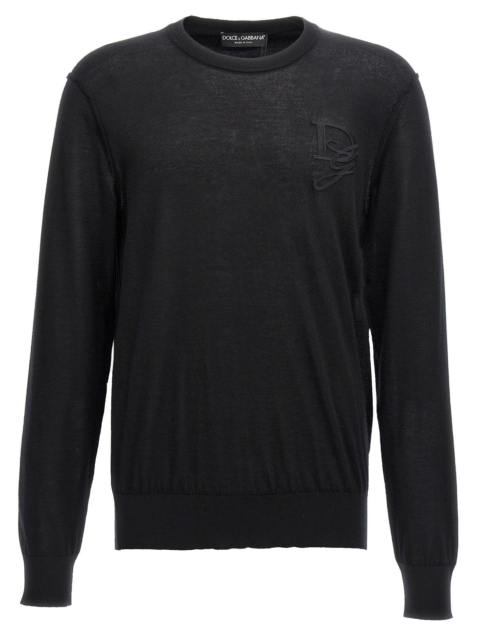 Dolce & Gabbana Black Cashmere Cardigan