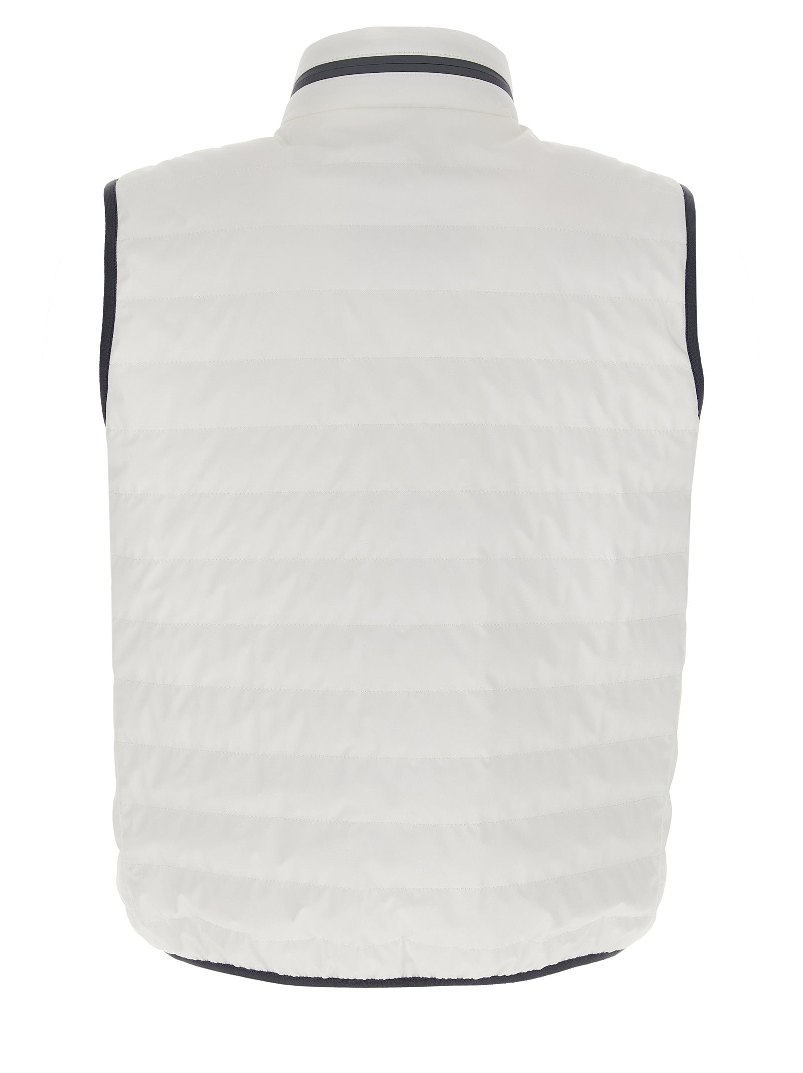 Brunello Cucinelli White  Puffer Vest