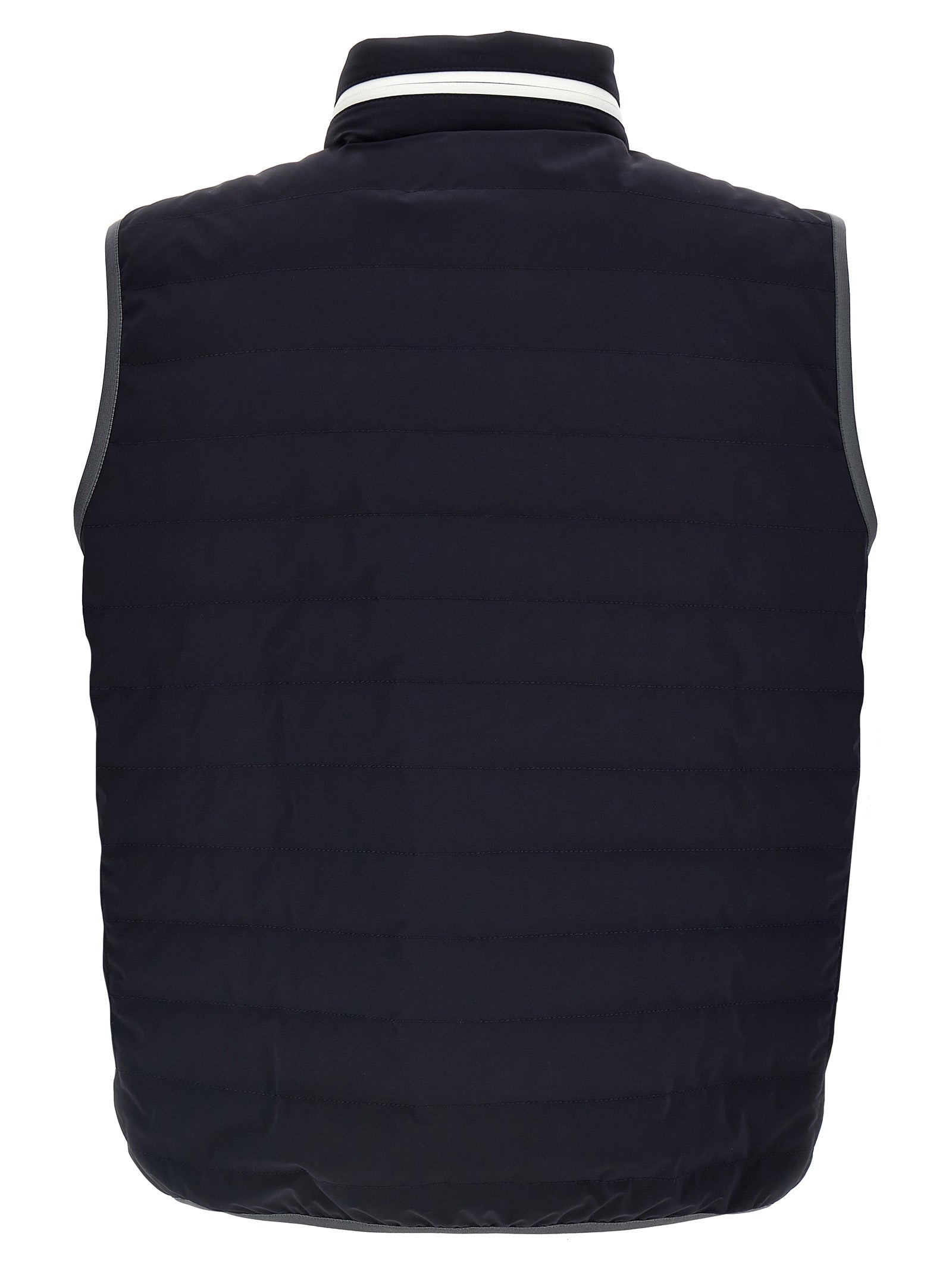 Brunello Cucinelli Blue Polyamide Coat