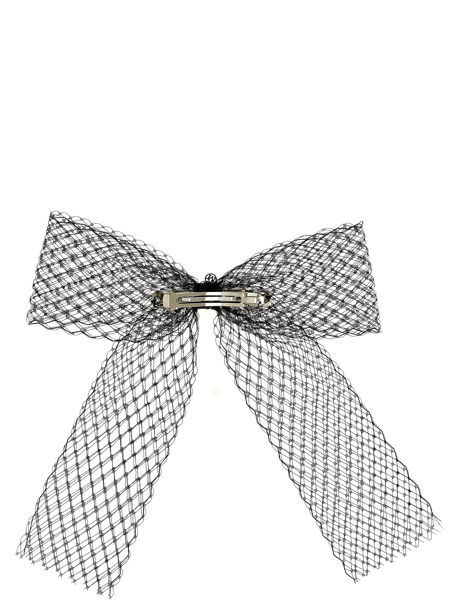 Maison Michel Black Polyester Hair Clip