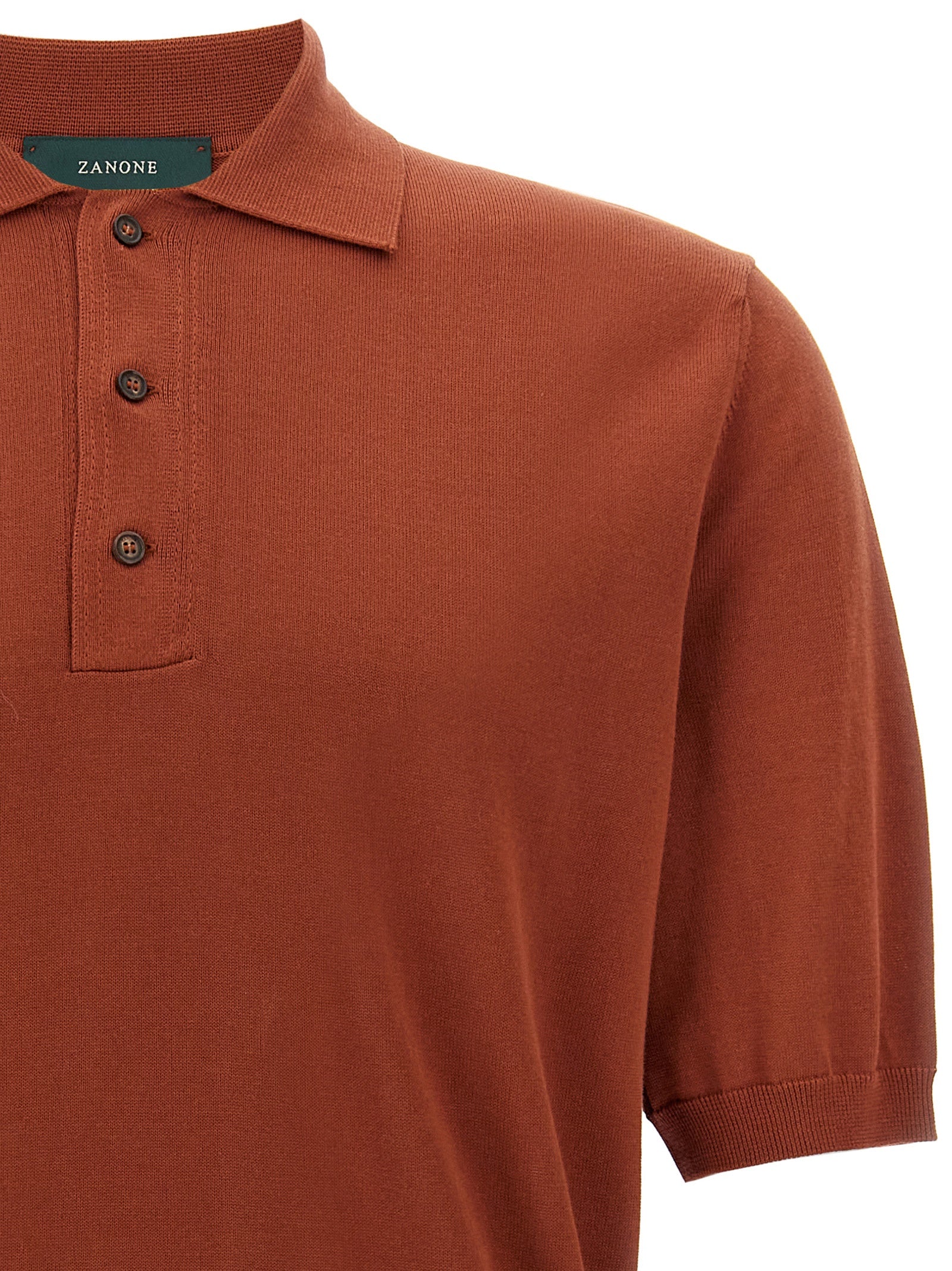 ZANONE Multicolor Cotton Polo Shirt