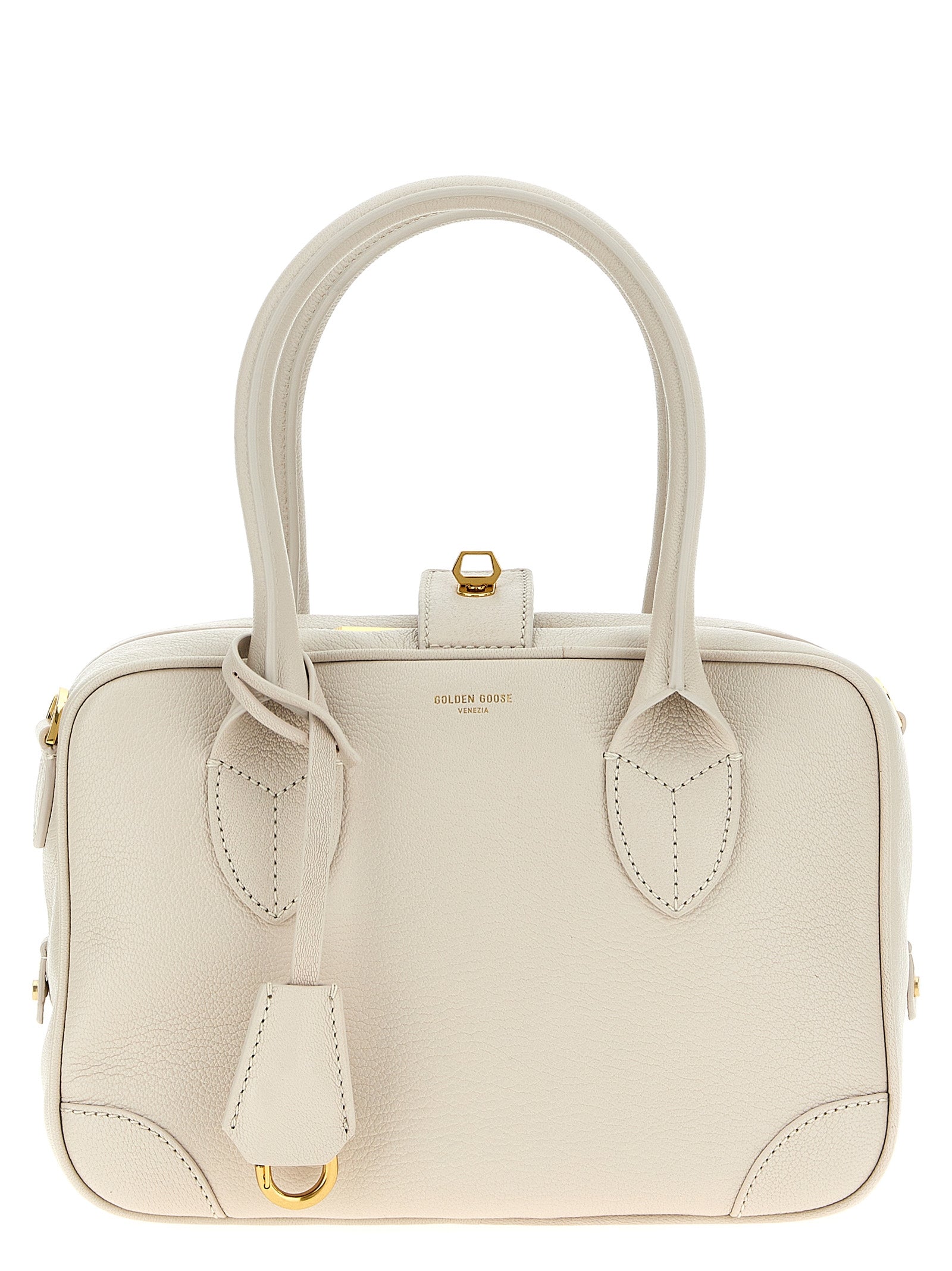Golden Goose White Goatskin Handbag