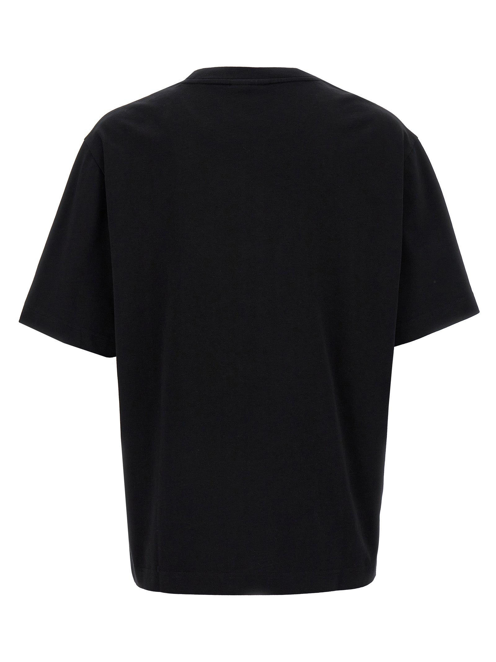 Maison Kitsuné Black Cotton T-Shirt