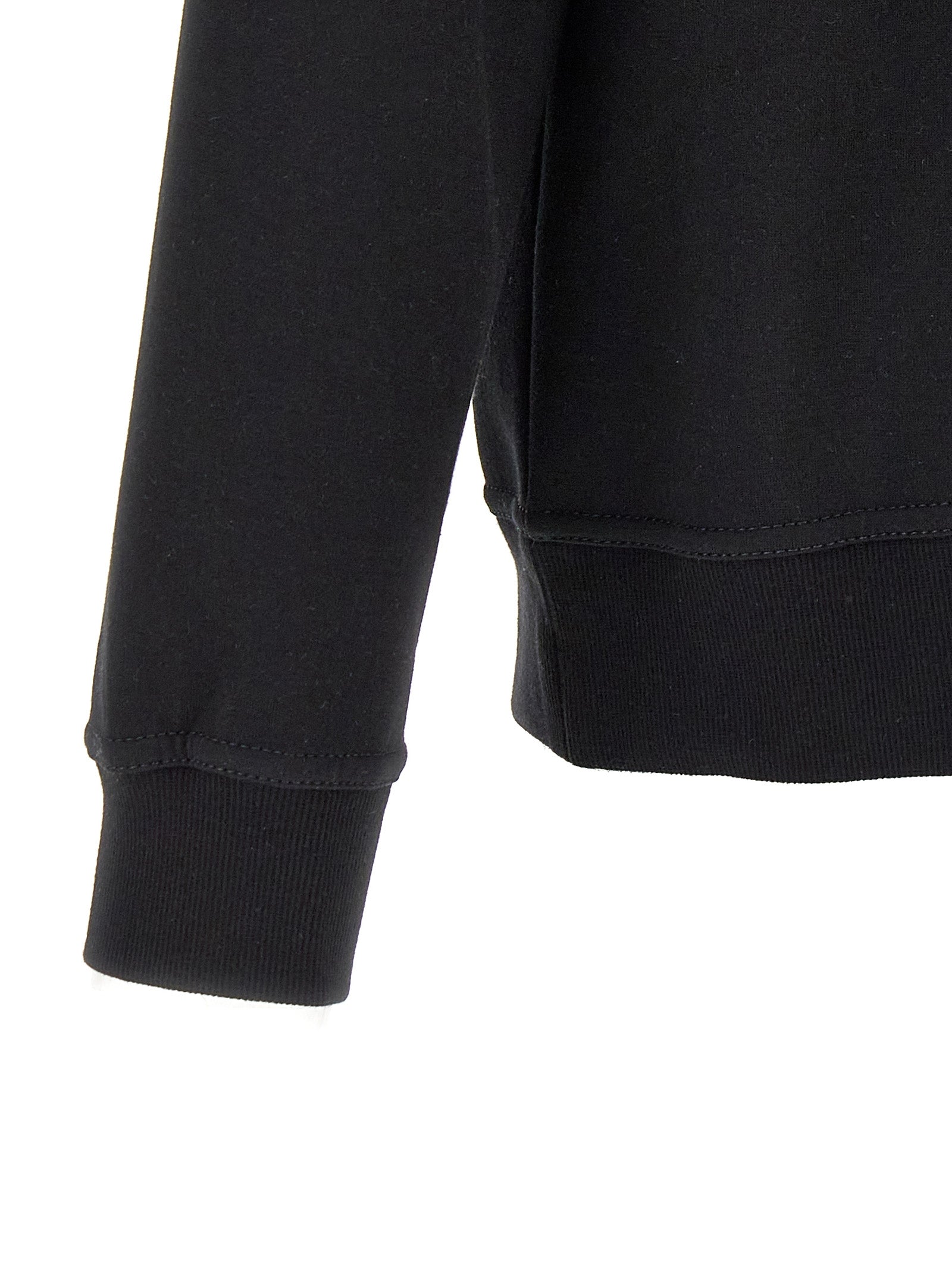 Brunello Cucinelli Black Cotton Sweatshirt
