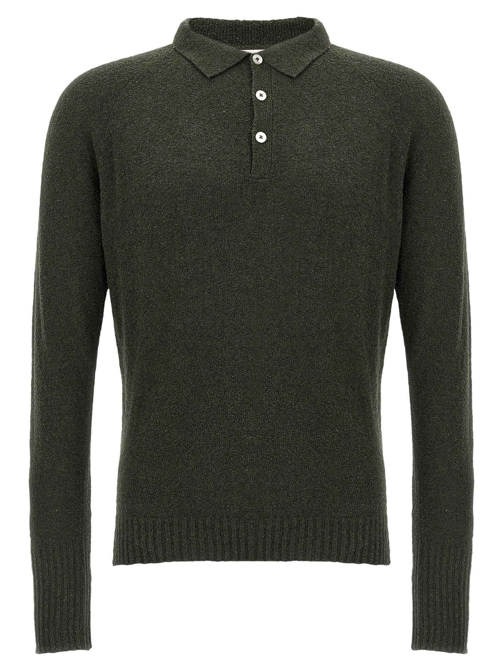 MA'RY'YA Bicolor Cotton Polo Shirt