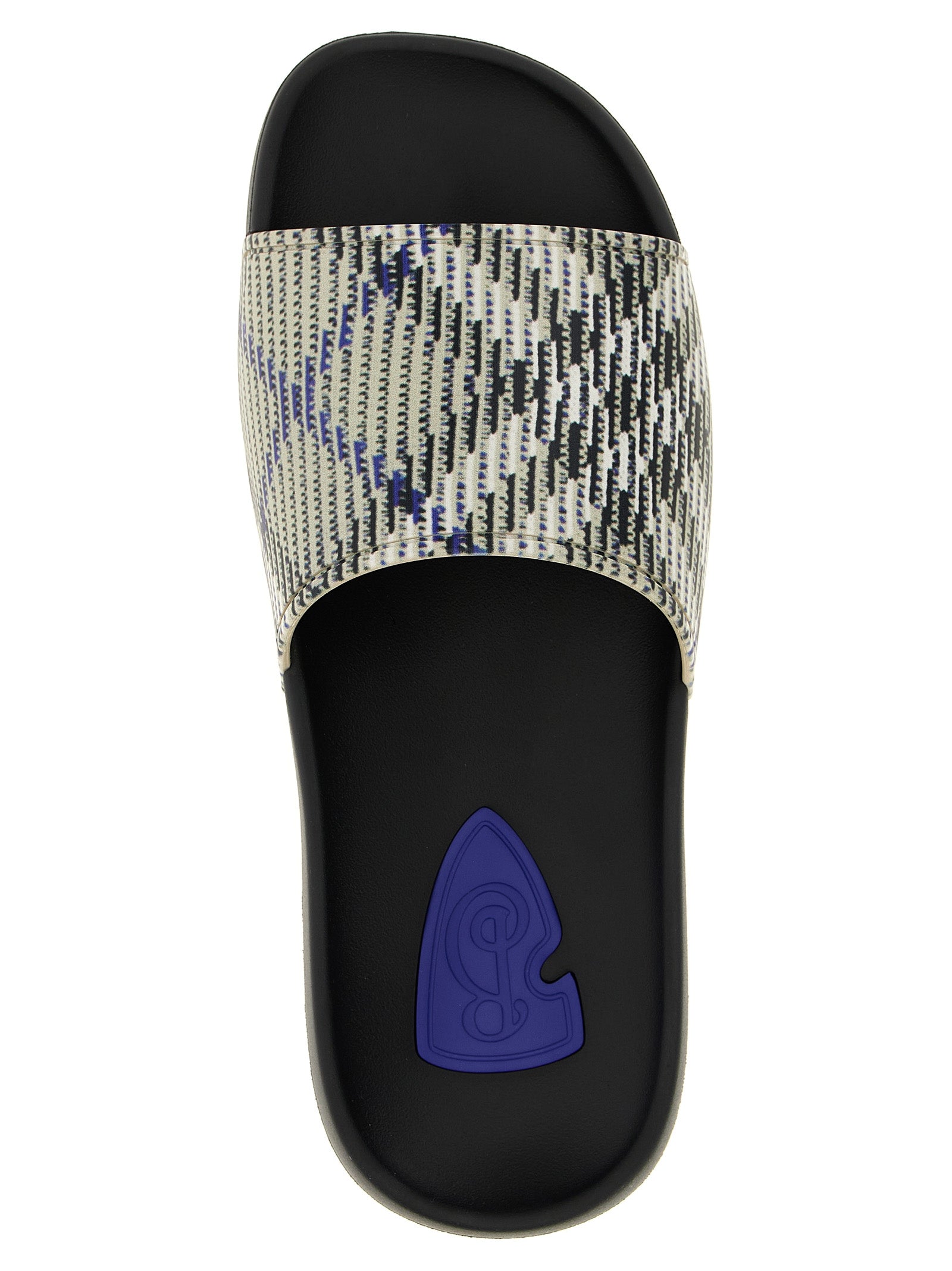 Burberry Multicolor Polyurethane Slides