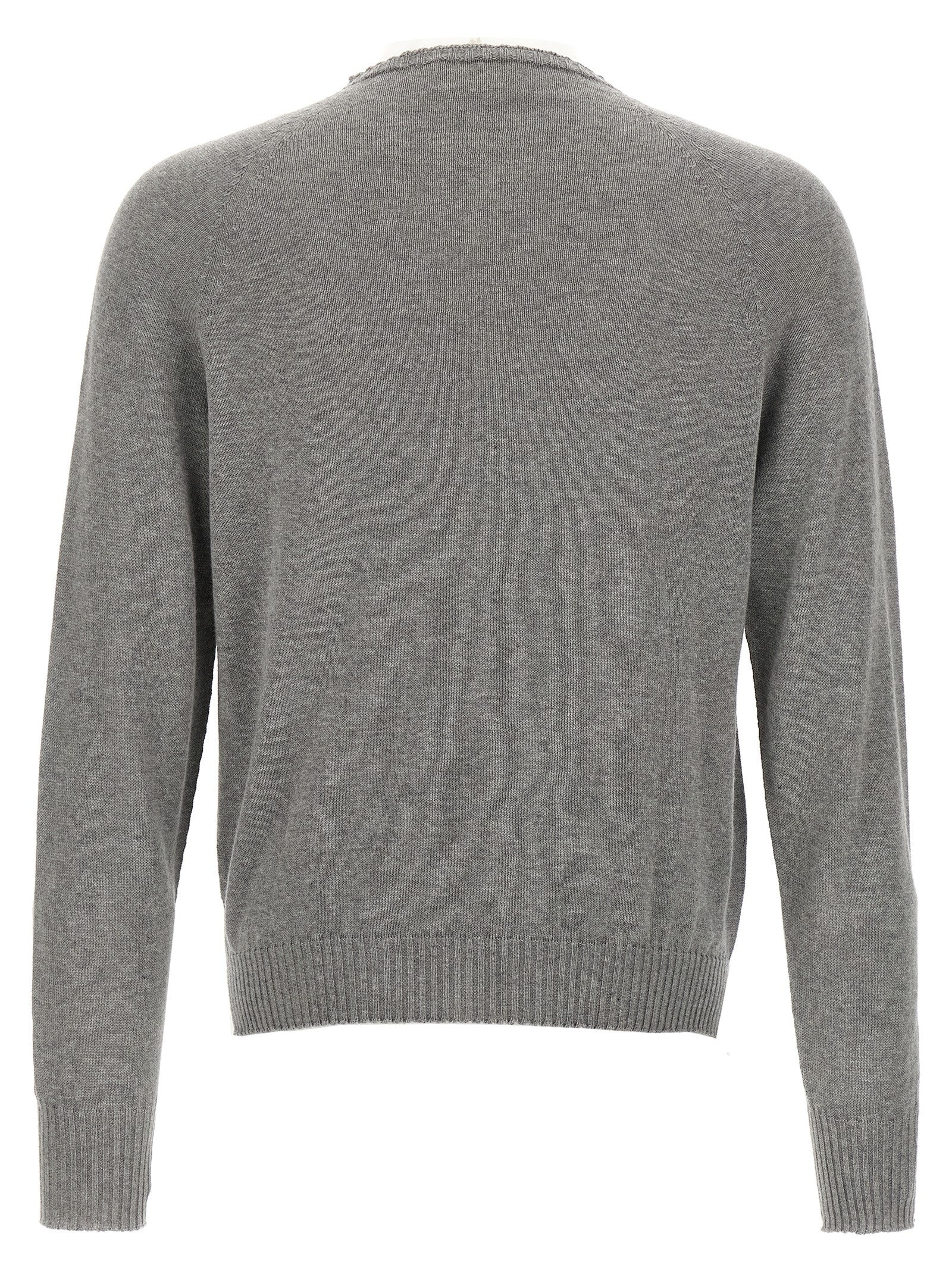 MA'RY'YA Gray Cotton Cardigan