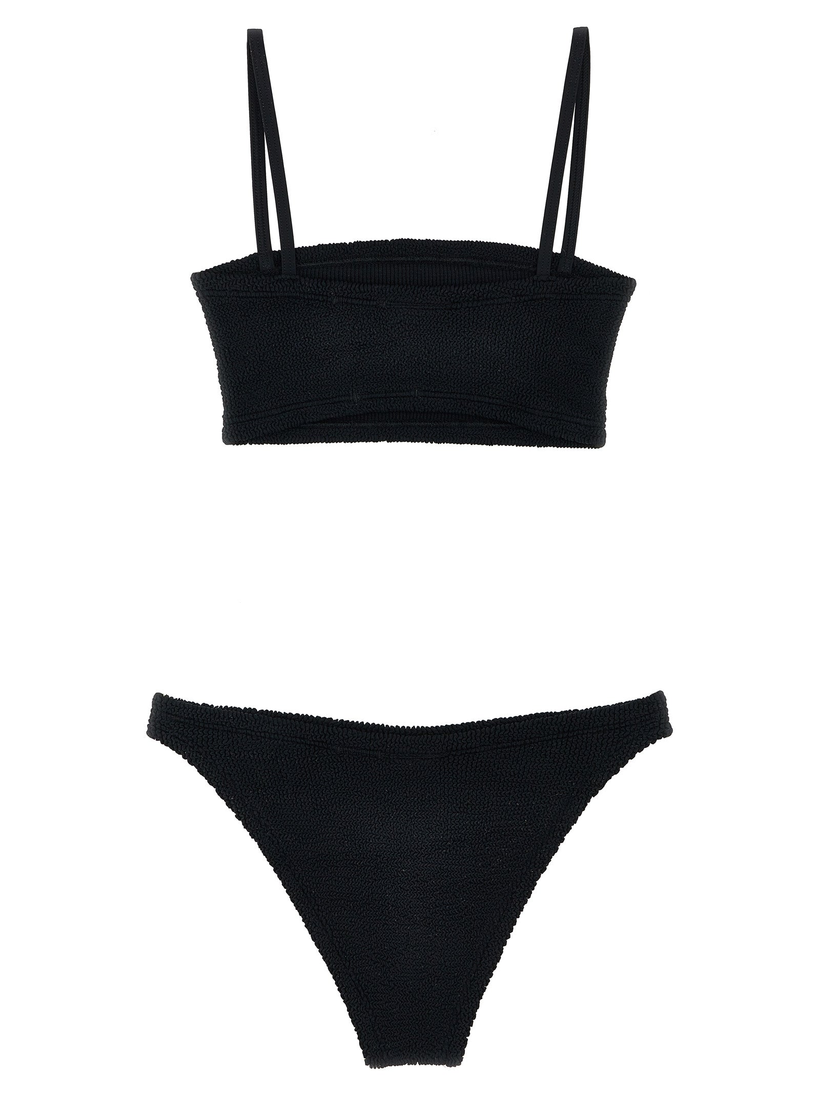 Hunza G Black Polyamide Bikini