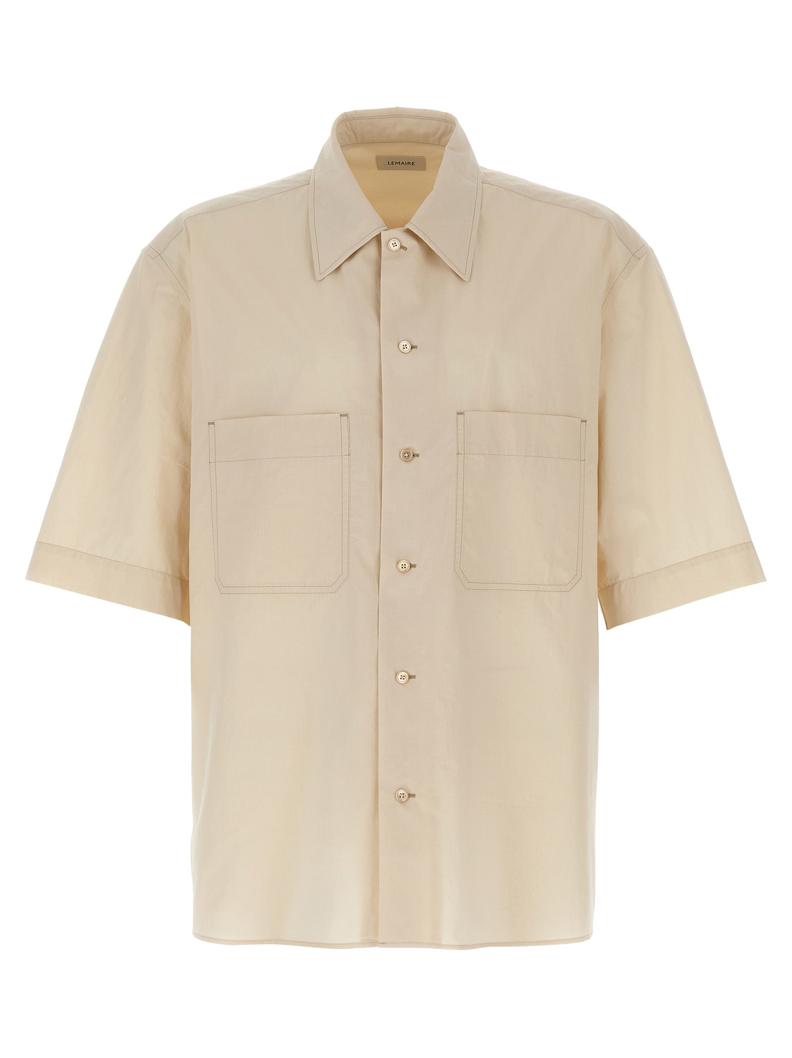 Lemaire Beige Cotton Blouse