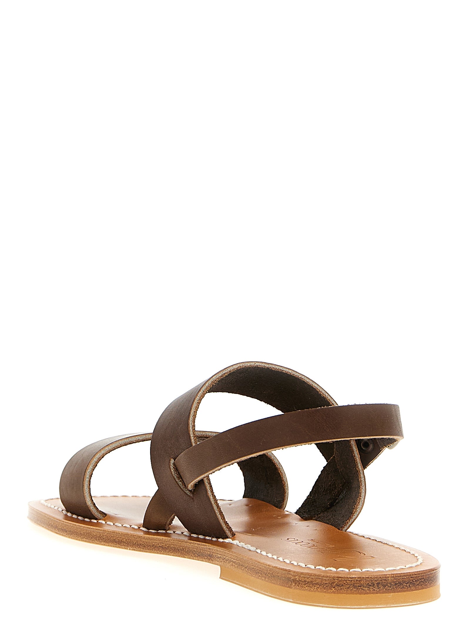 K.JACQUES SAINT TROPEZ Brown  Backstrap Sandal
