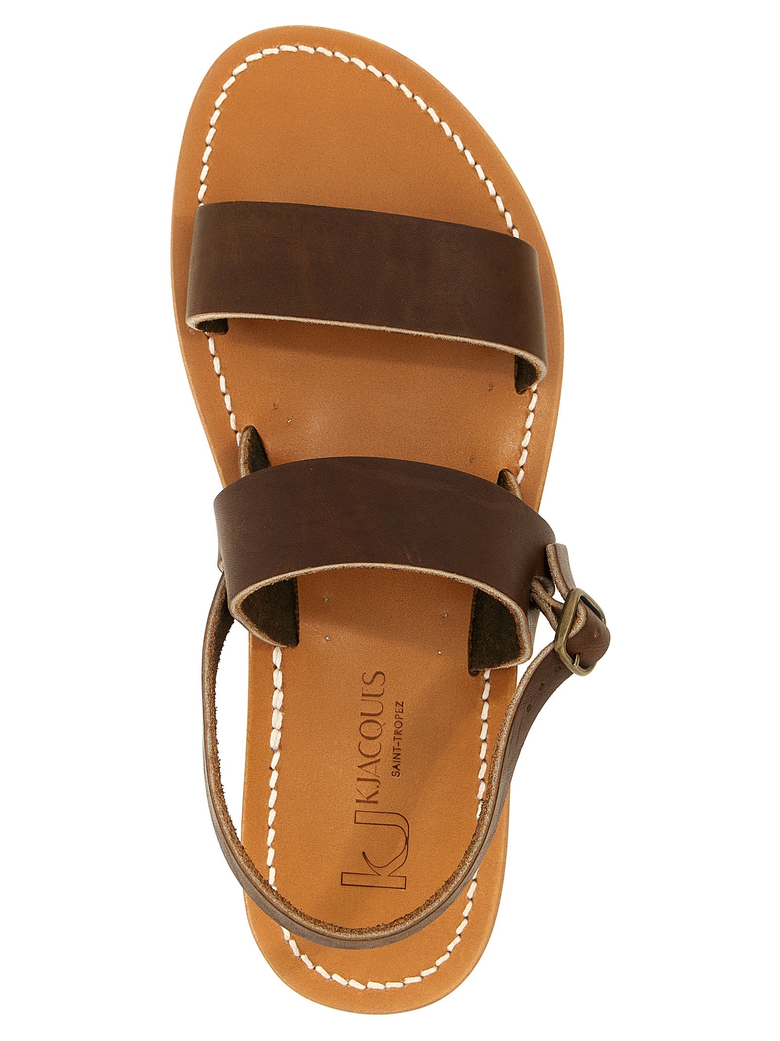 K.JACQUES SAINT TROPEZ Brown  Backstrap Sandal
