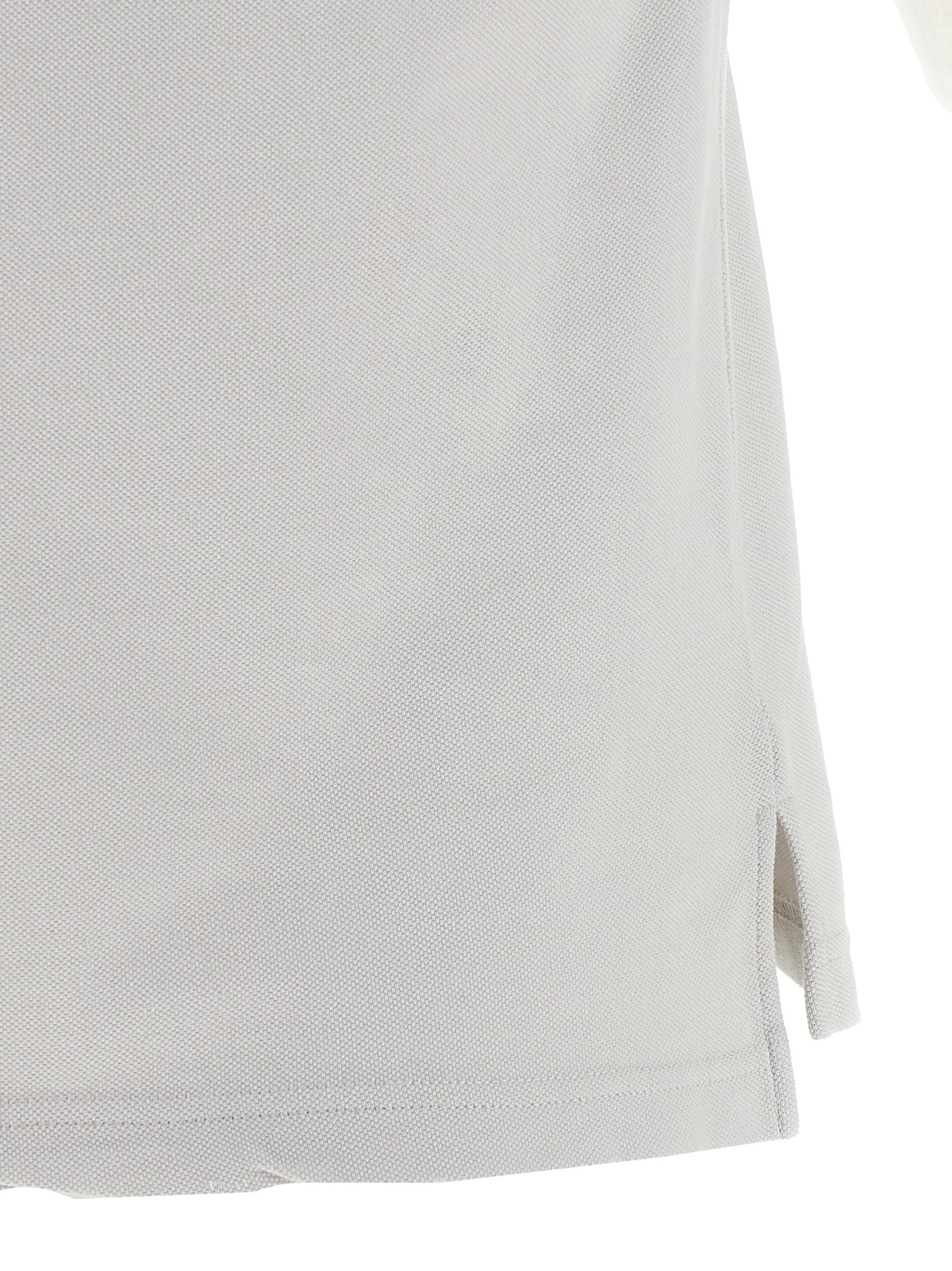 Balenciaga Gray Cotton Polo Shirt