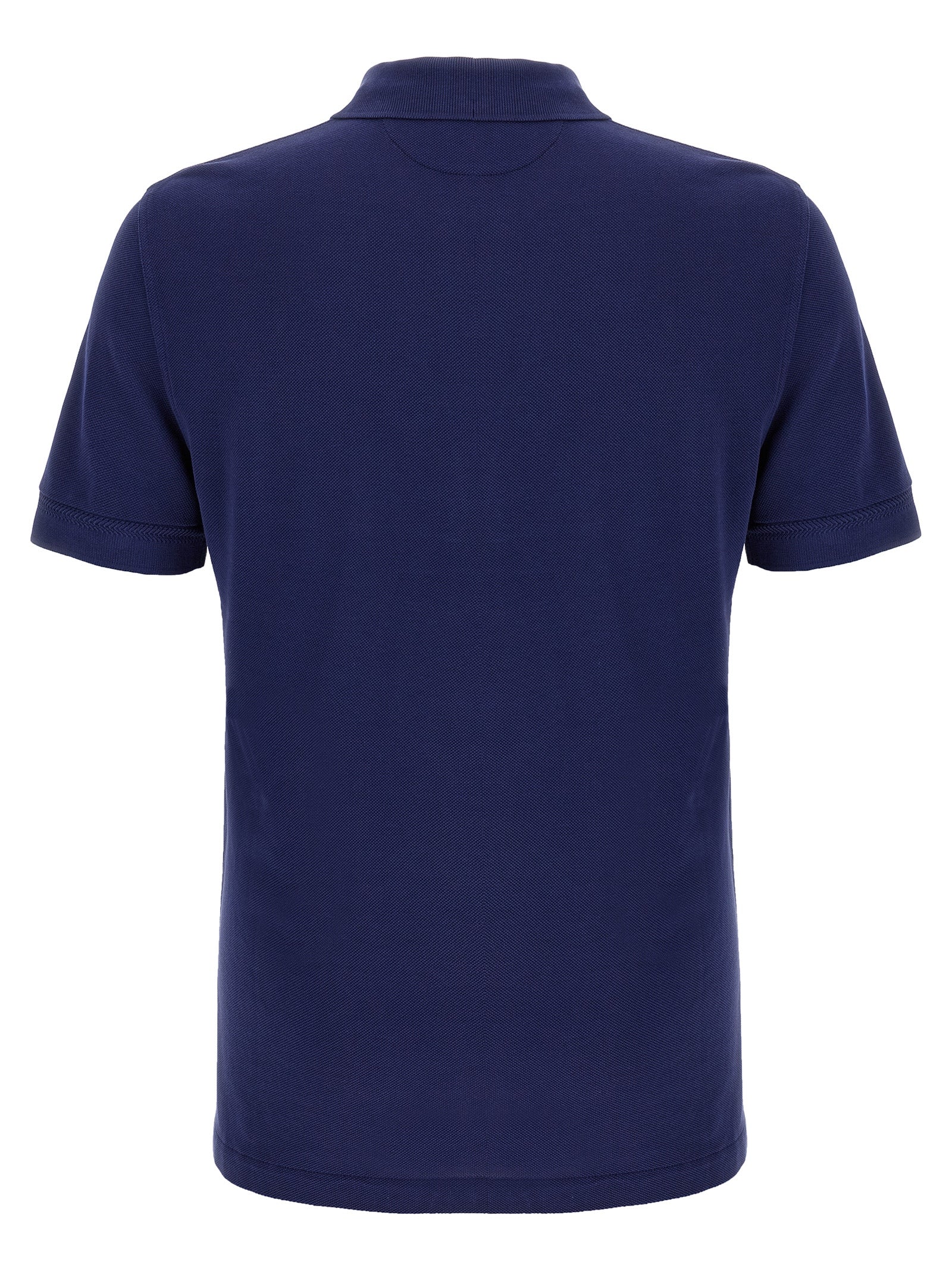 Tom Ford Blue Lyocell Polo Shirt