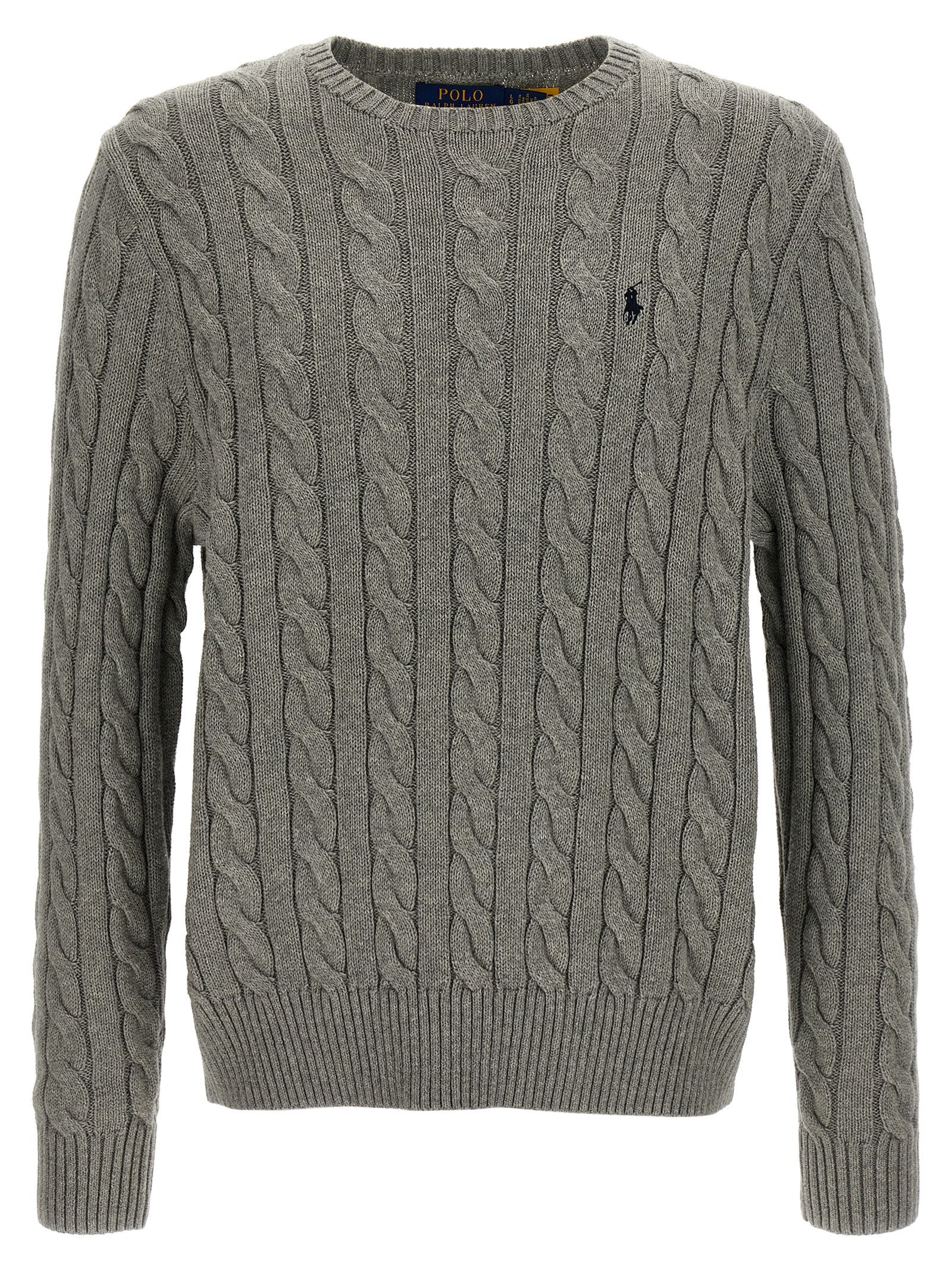 Polo Ralph Lauren Gray Cotton Cardigan