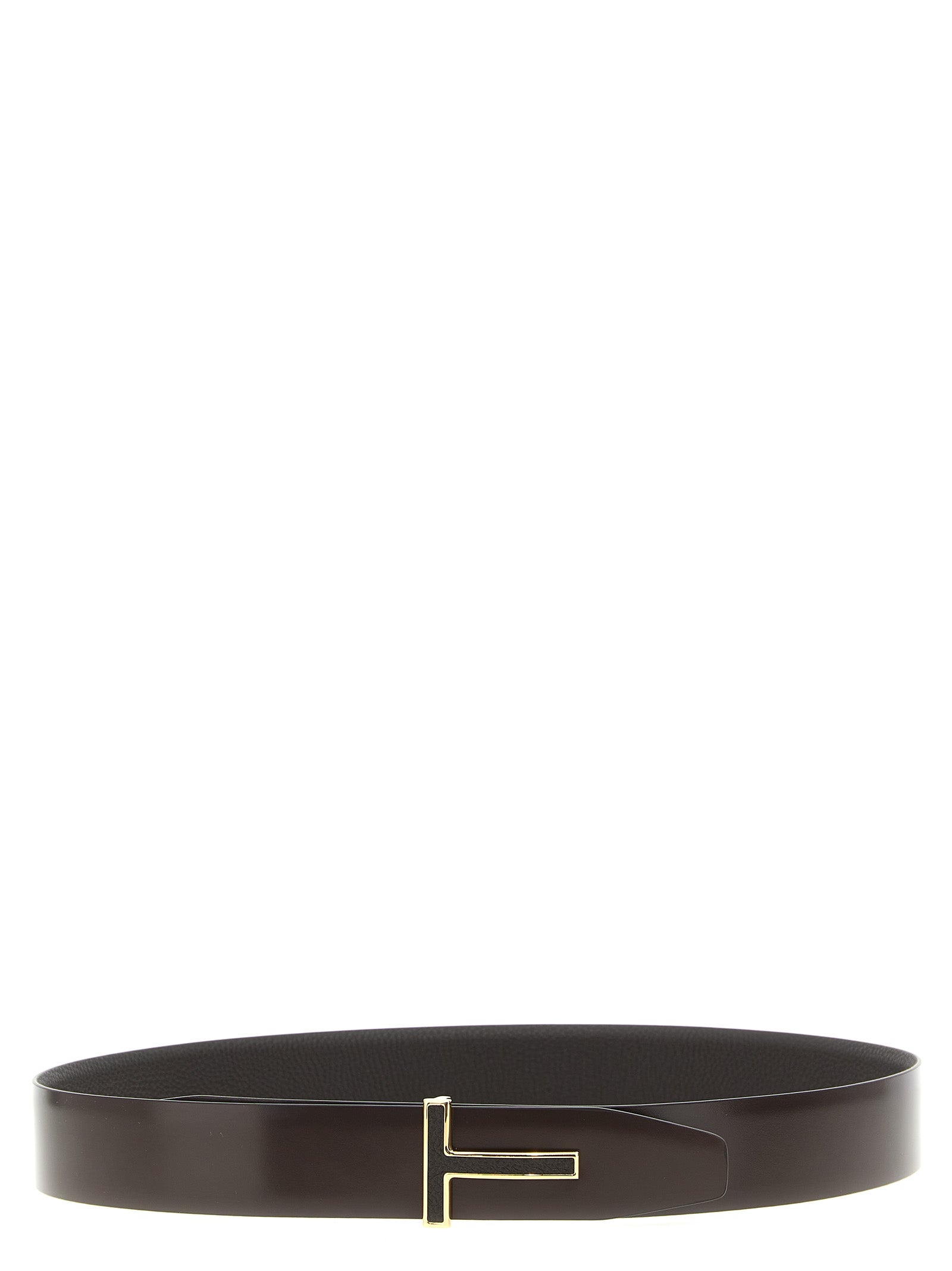 Tom Ford Brown Calfskin Belt