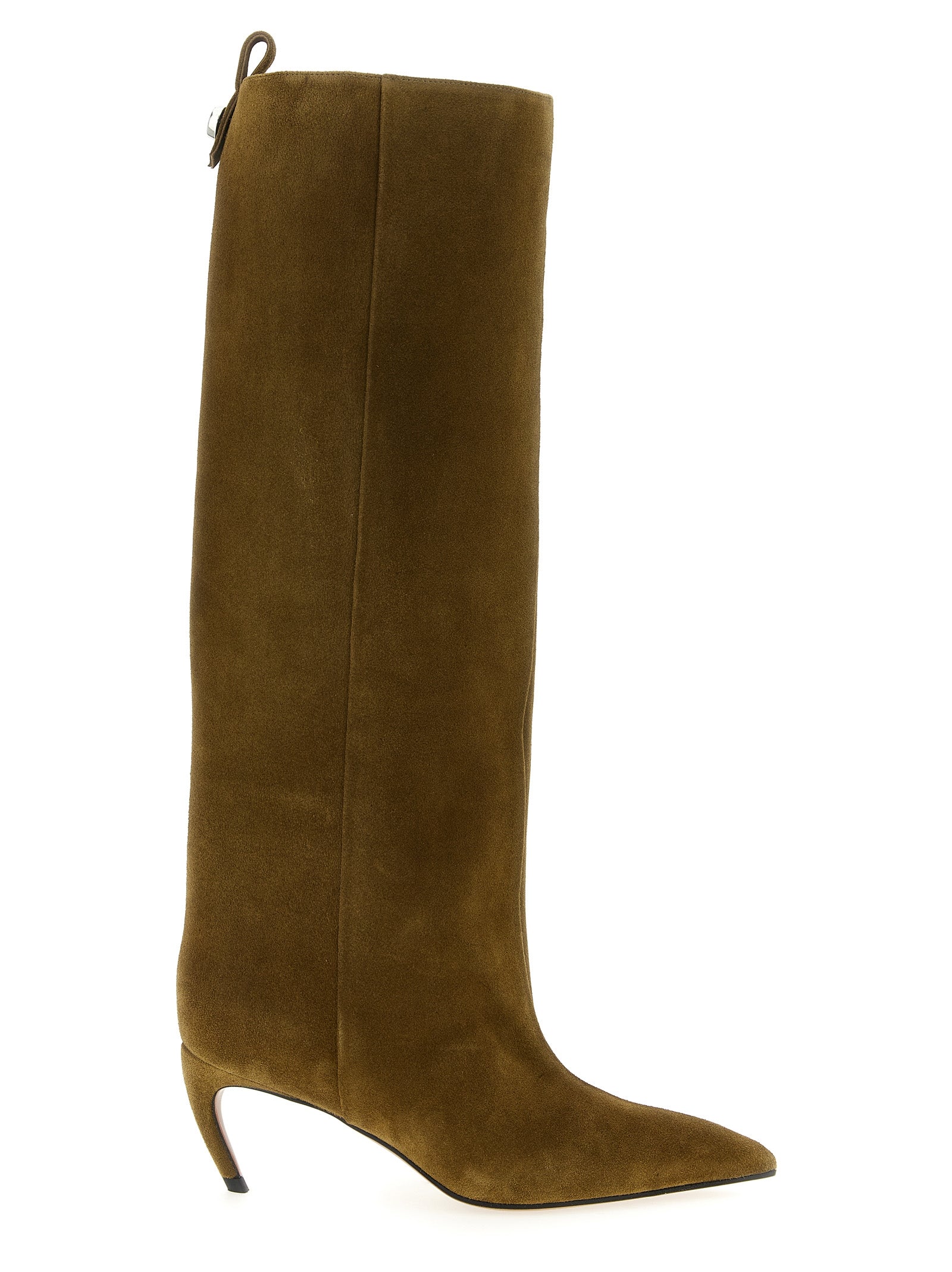 The Attico Bicolor Goatskin Over The Knee