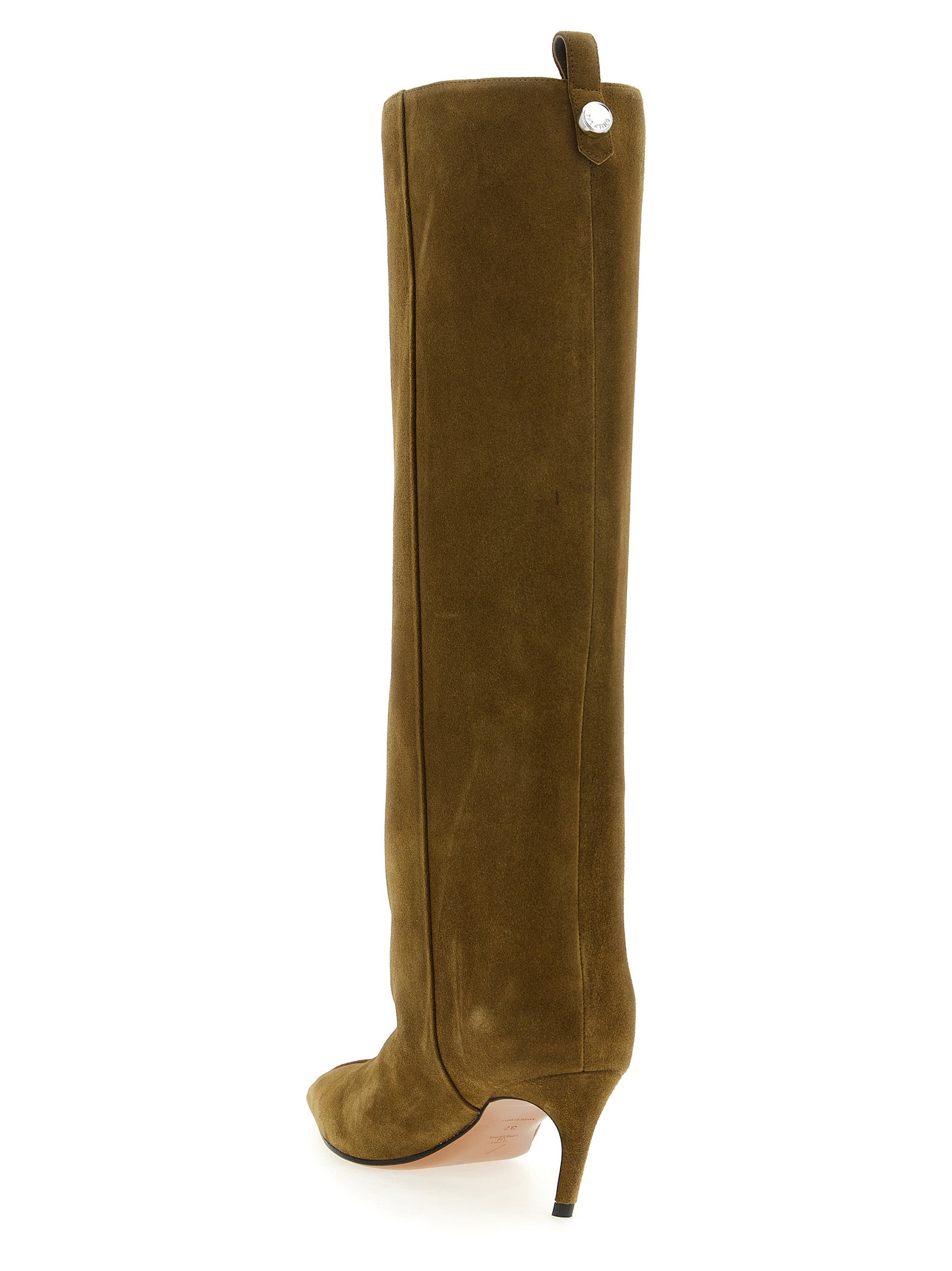 The Attico Bicolor Goatskin Over The Knee