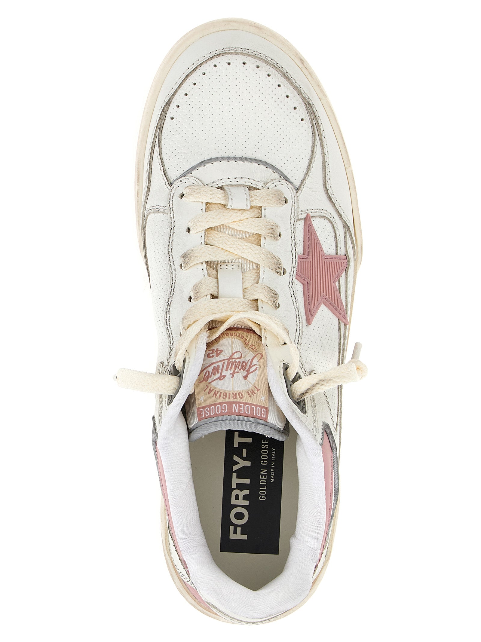 Golden Goose Multicolor Leather Athletic Sneakers