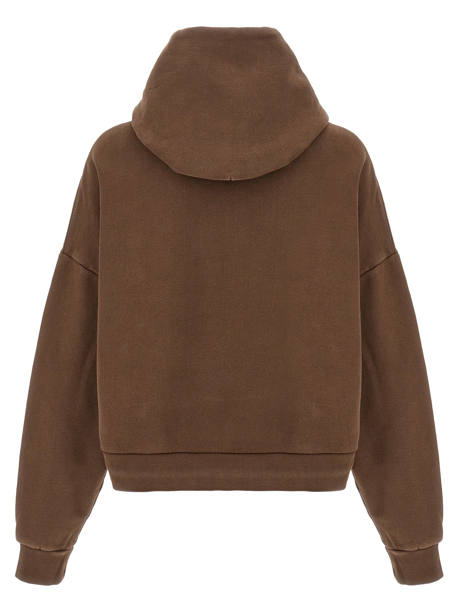Entire Studios Brown Cotton Sweatshirt