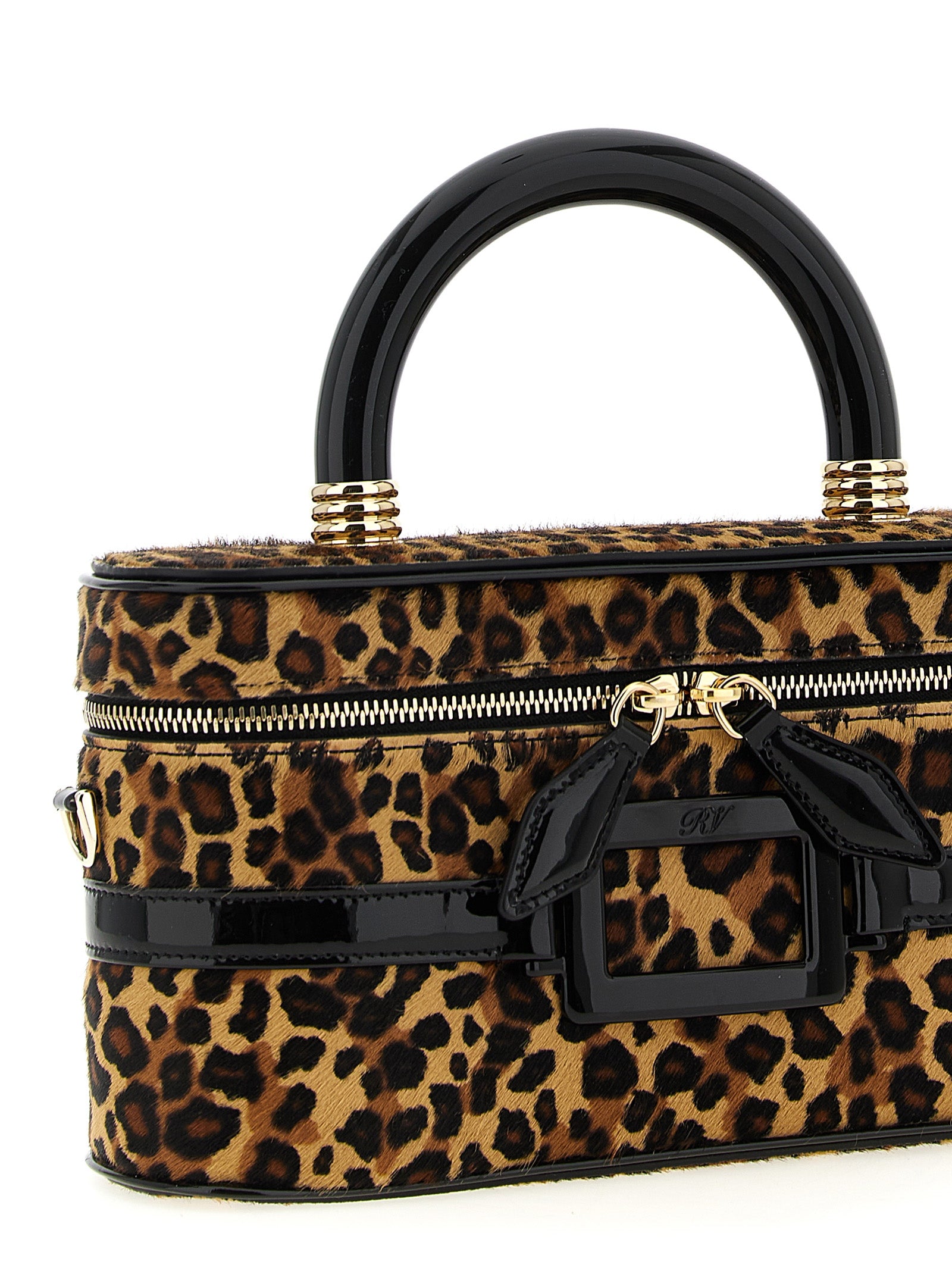 Roger Vivier Multicolor Calfskin Handbag